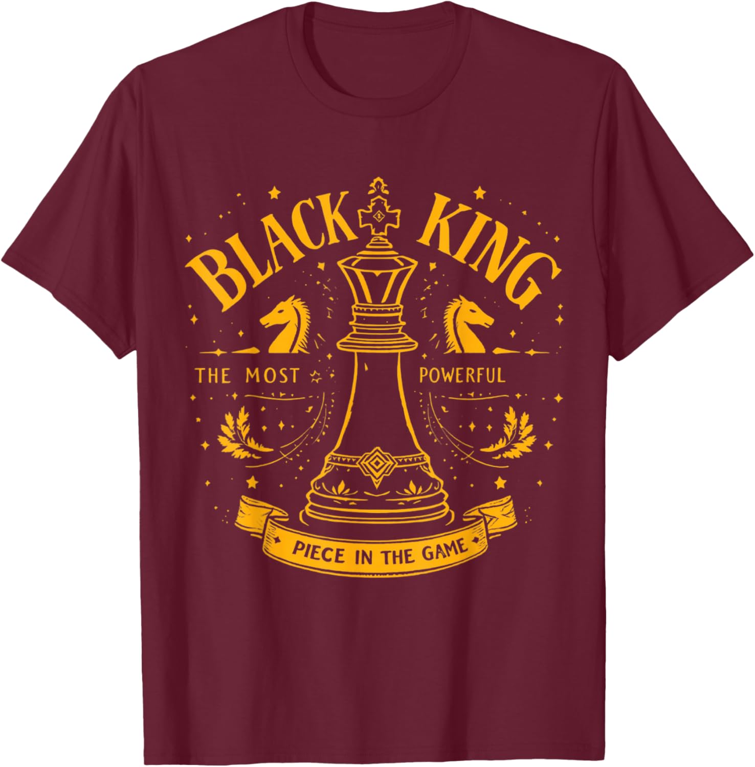 Black King T-Shirt - The Ultimate Chess Piece Apparel for Gamers - 9