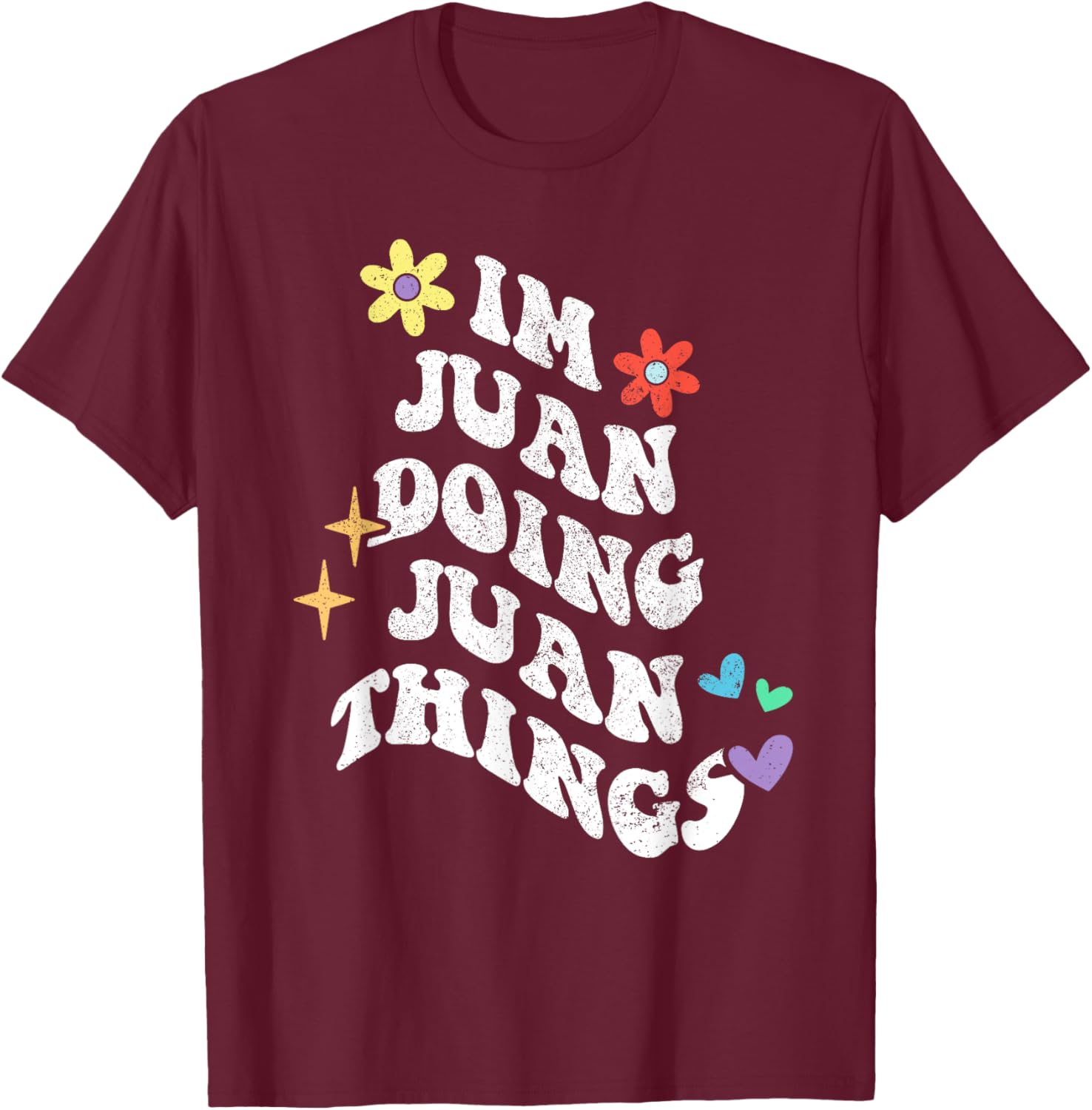 Funny Retro Groovy Im Juan Doing Juan Things T-Shirt for Mother's Day - 11