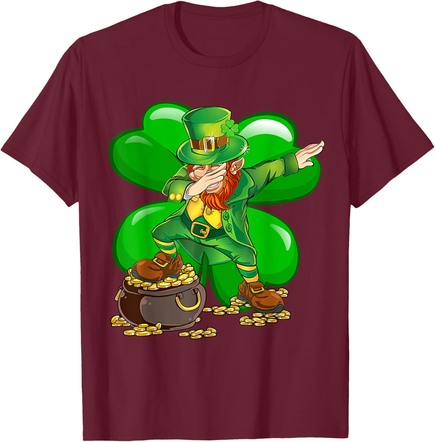 Dabbing Leprechaun T-Shirt for St Patrick's Day Fun for Everyone - 20