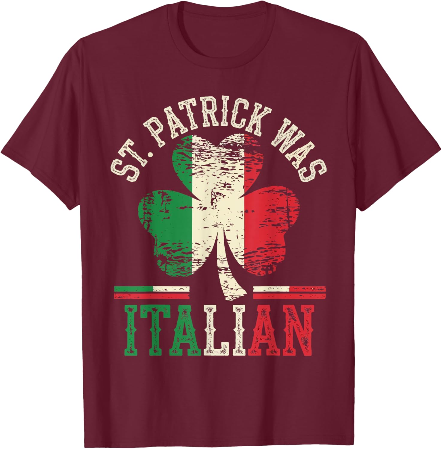 Men's St. Patrick's Day T-Shirt for Italian Women's Fun Celebrations - 2