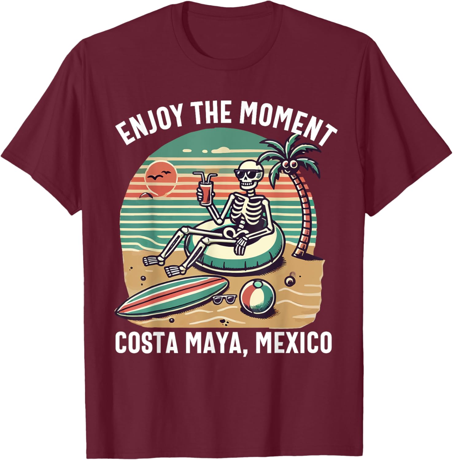Costa Maya Mexico Souvenir T-Shirt for Men Women and Kids Fun Reminder - 6
