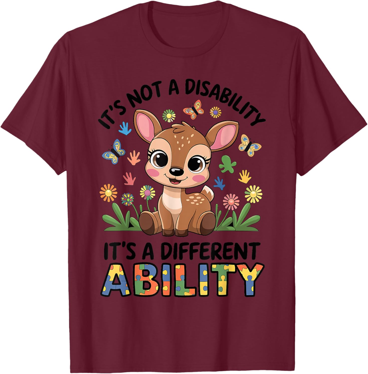 Autism Awareness T-Shirt Celebrating Different Abilities in Style - 13