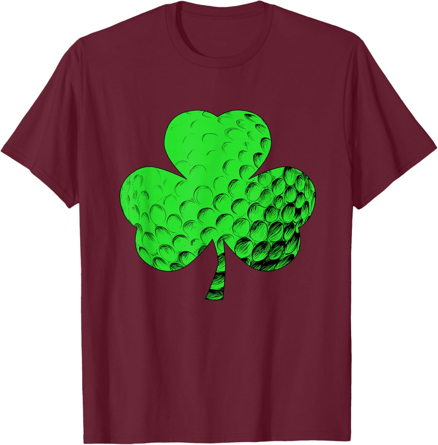 Irish Shamrock Golfing T-Shirt for St. Patrick's Day Celebration - 15