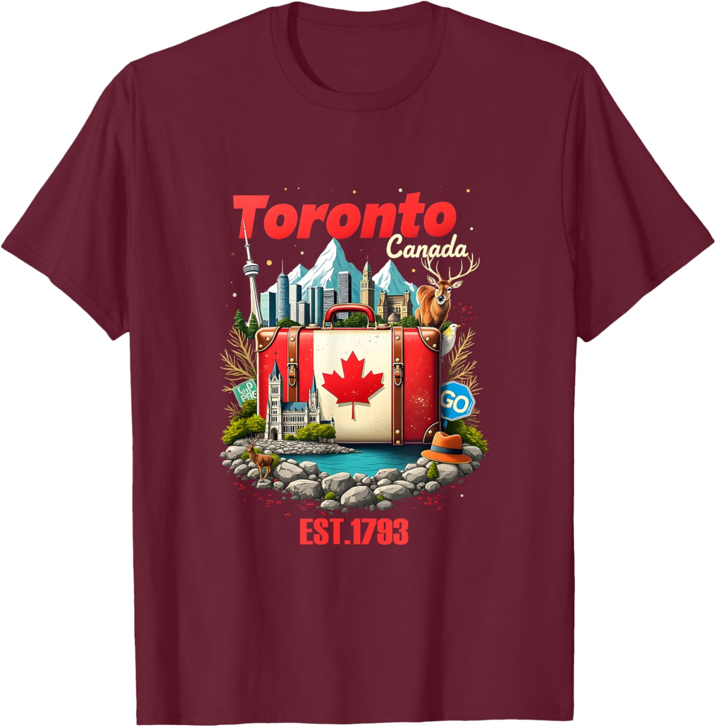 Toronto Skyline Family Vacation T-Shirt for Unforgettable Trips - 21