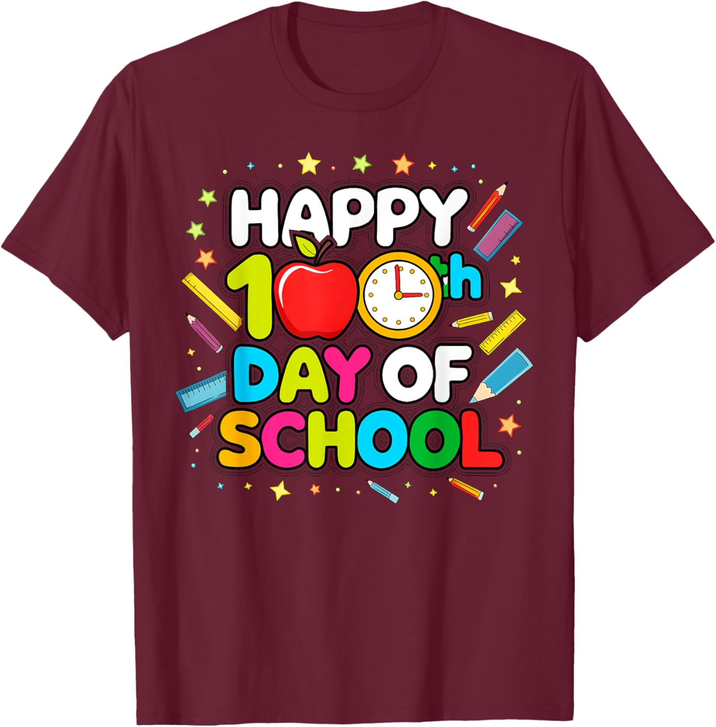 100 Days of School T-Shirt for Toddlers Perfect for Teachers and Students - 13