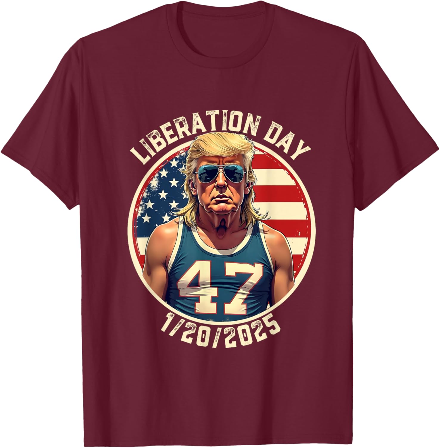 Happy Liberation Day Patriotic Trump Inauguration Day 2025 T-Shirt - 3