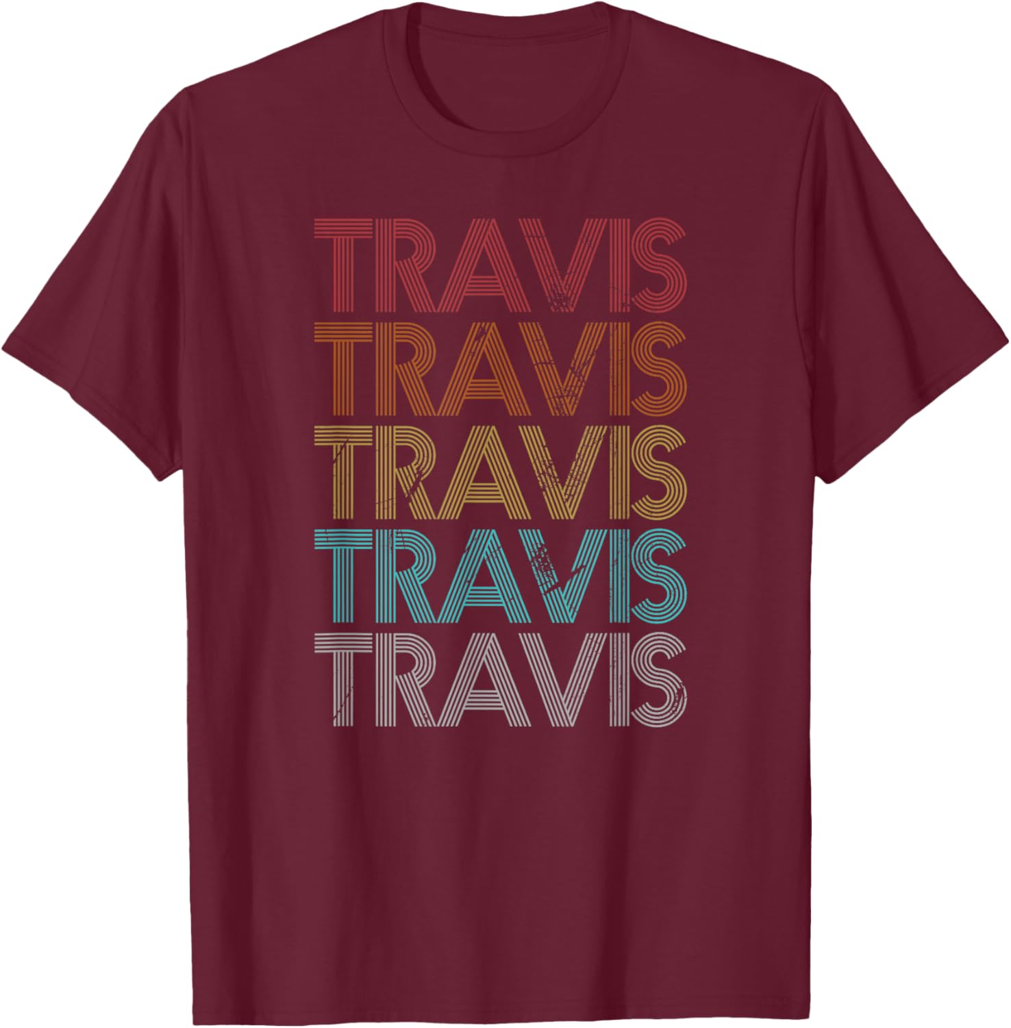 Retro Vintage Travis T-Shirt for Men and Women – Classic Style Wear - 14