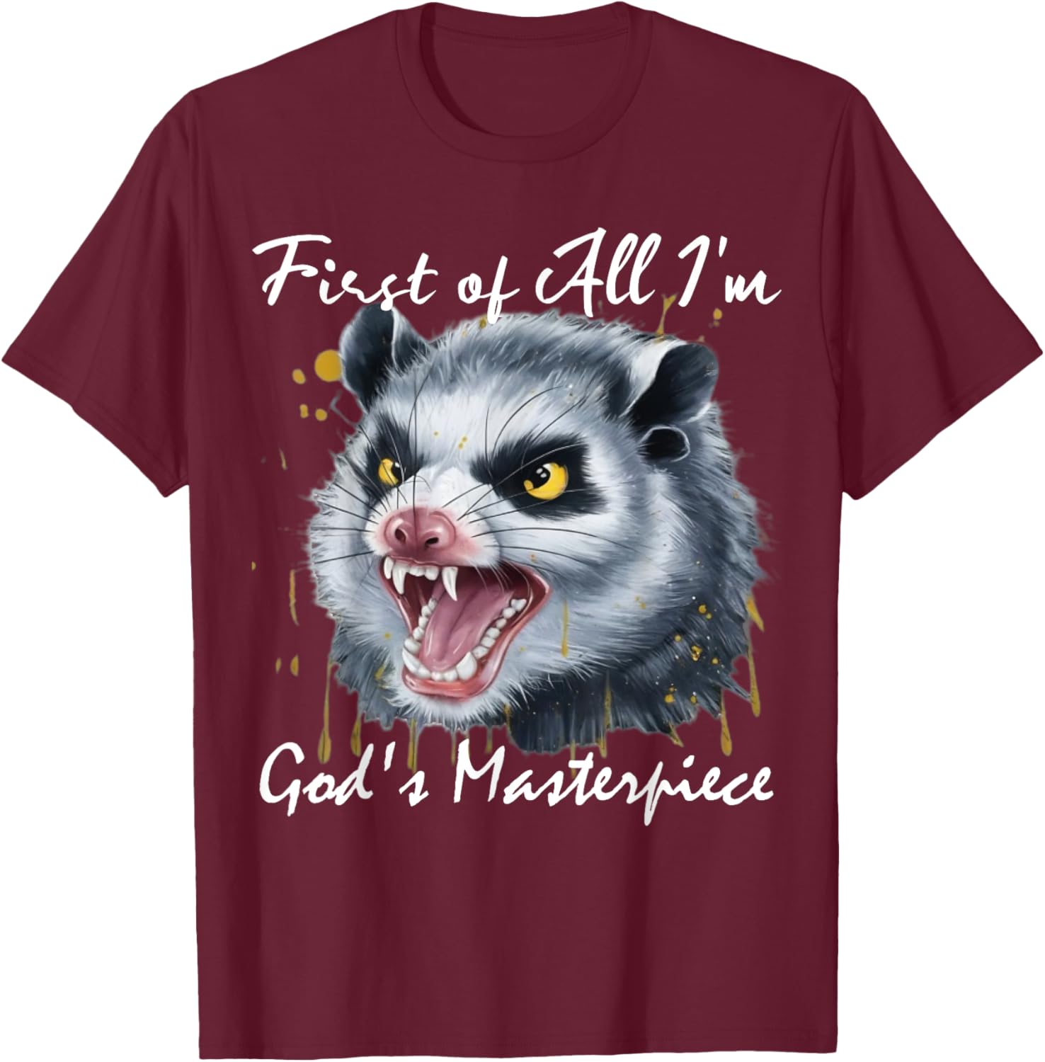 First of All I'm God's Masterpiece T-Shirt for Inspirational Style - 6