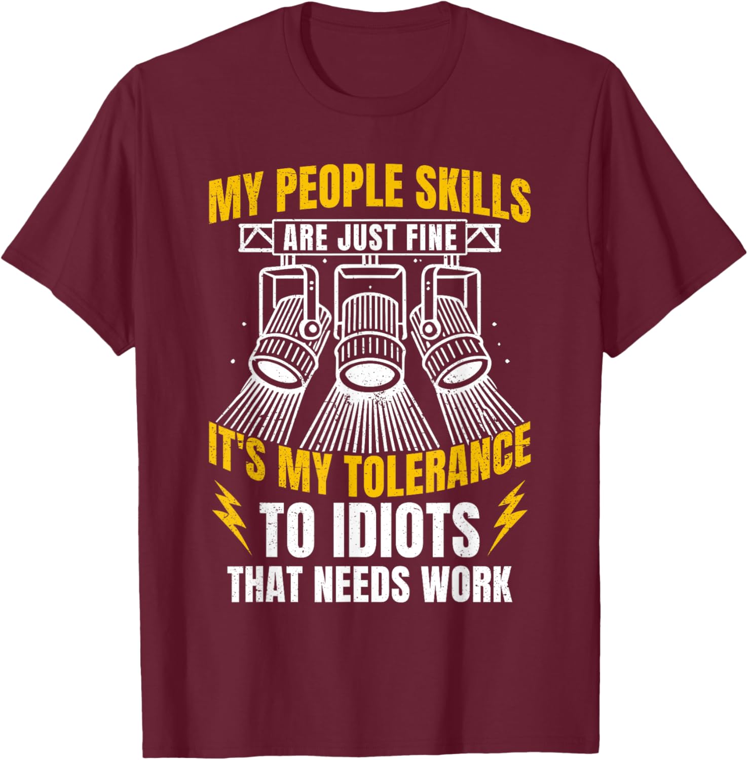 Funny Lighting Technician T-Shirt for Light Tech Enthusiasts - 5