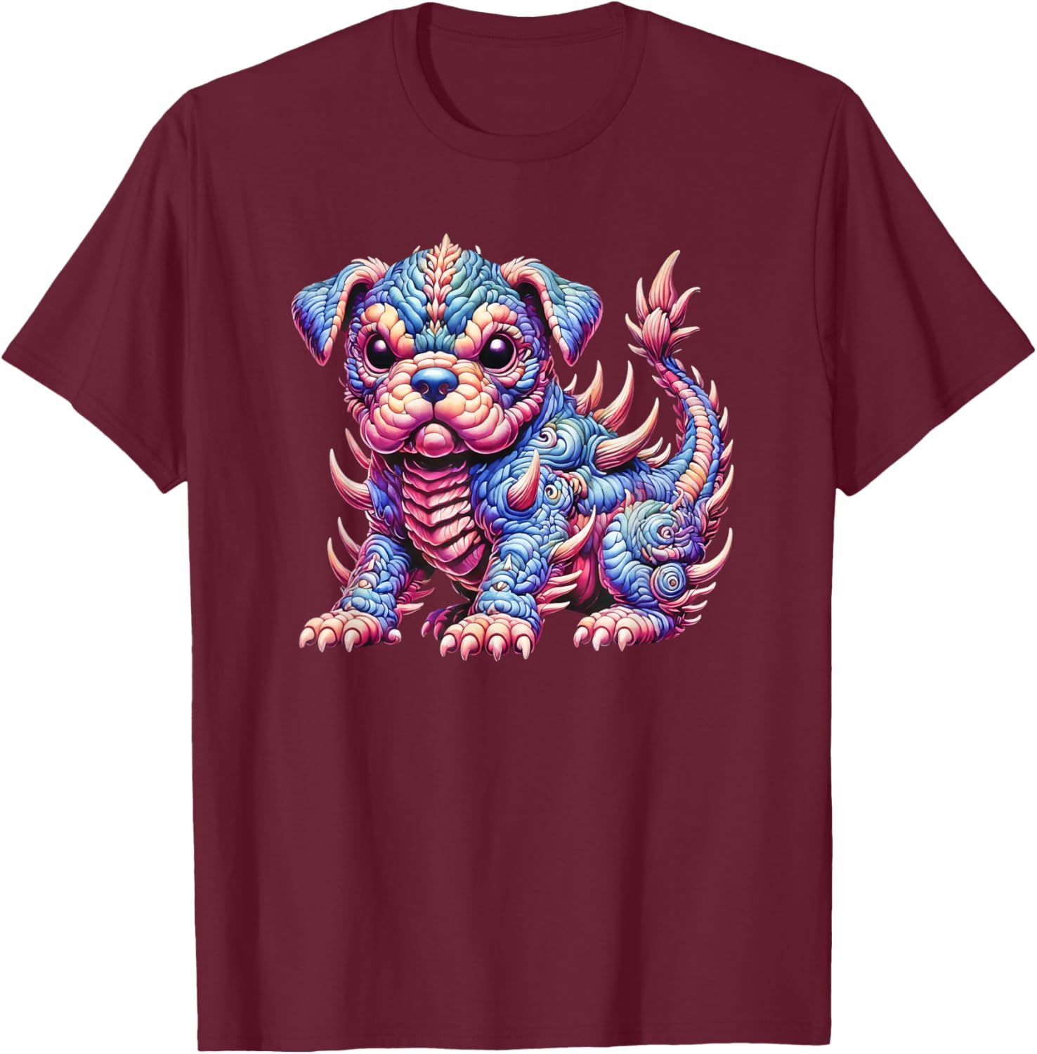 Imaginative Puppy Dog Monster T-Shirt Fun Chimerical Creature Design - 2