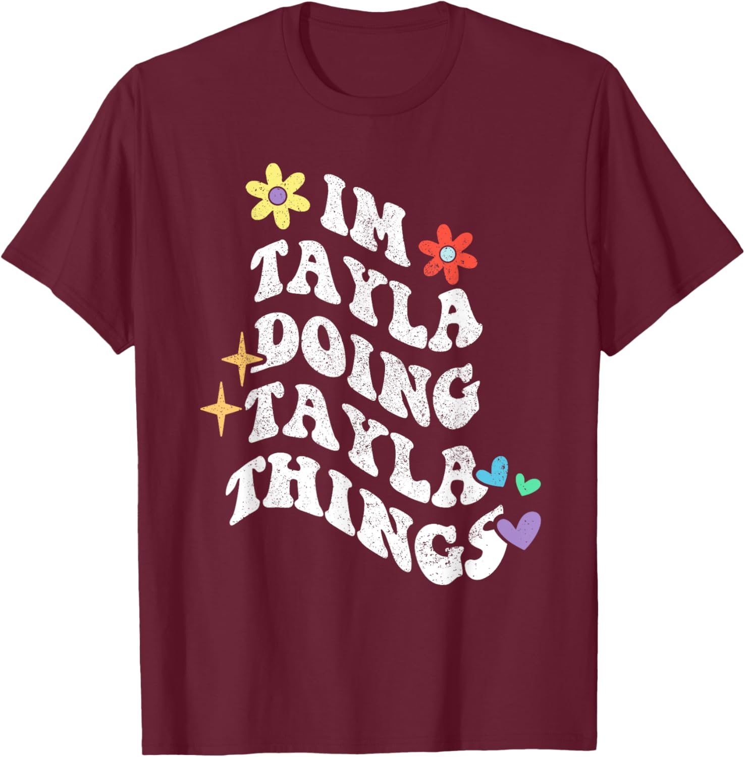 Funny Retro Tayla Doing Her Thing Mother's Day T-Shirt for Moms - 17