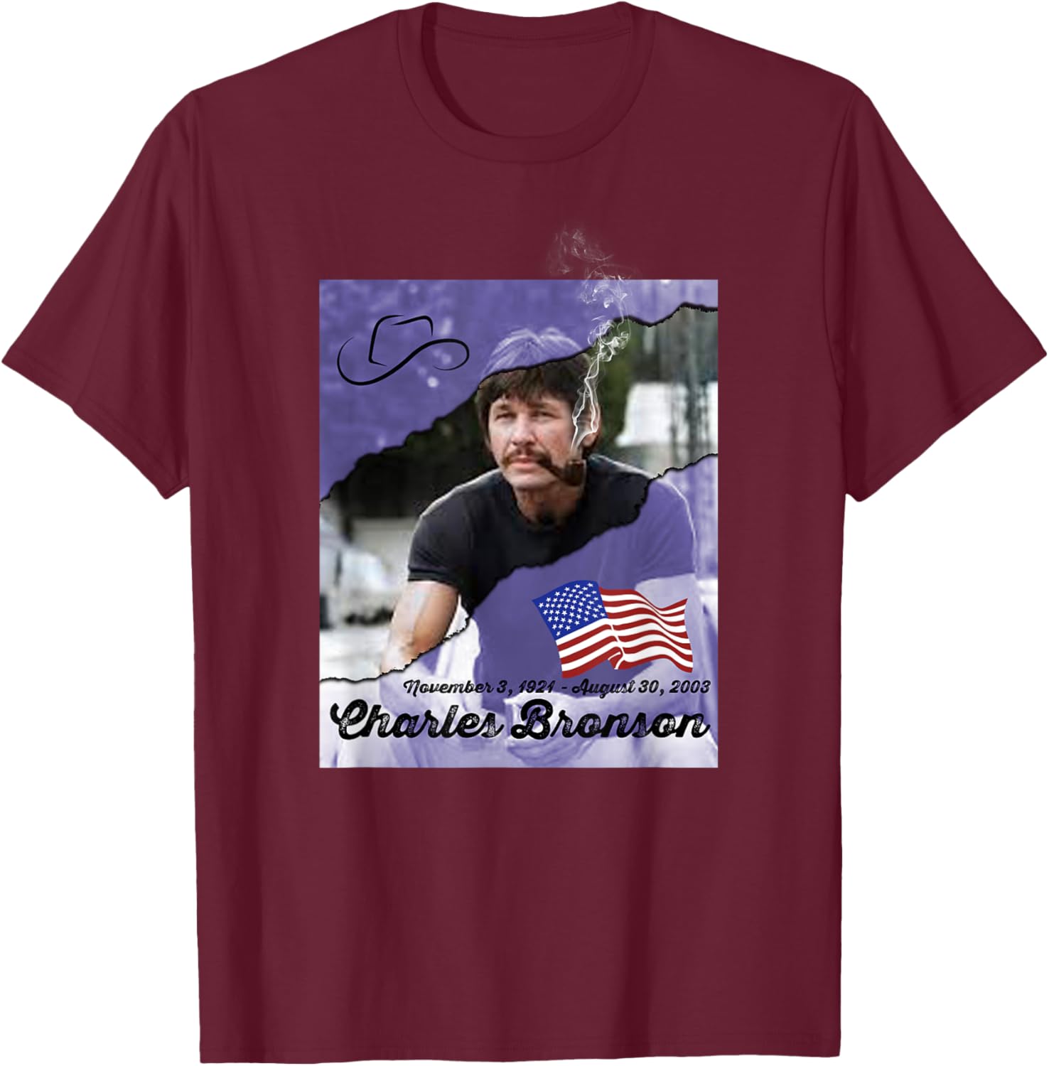 Charles Bronson 002 T-Shirt for Fans of Classic Movies and Style - 24
