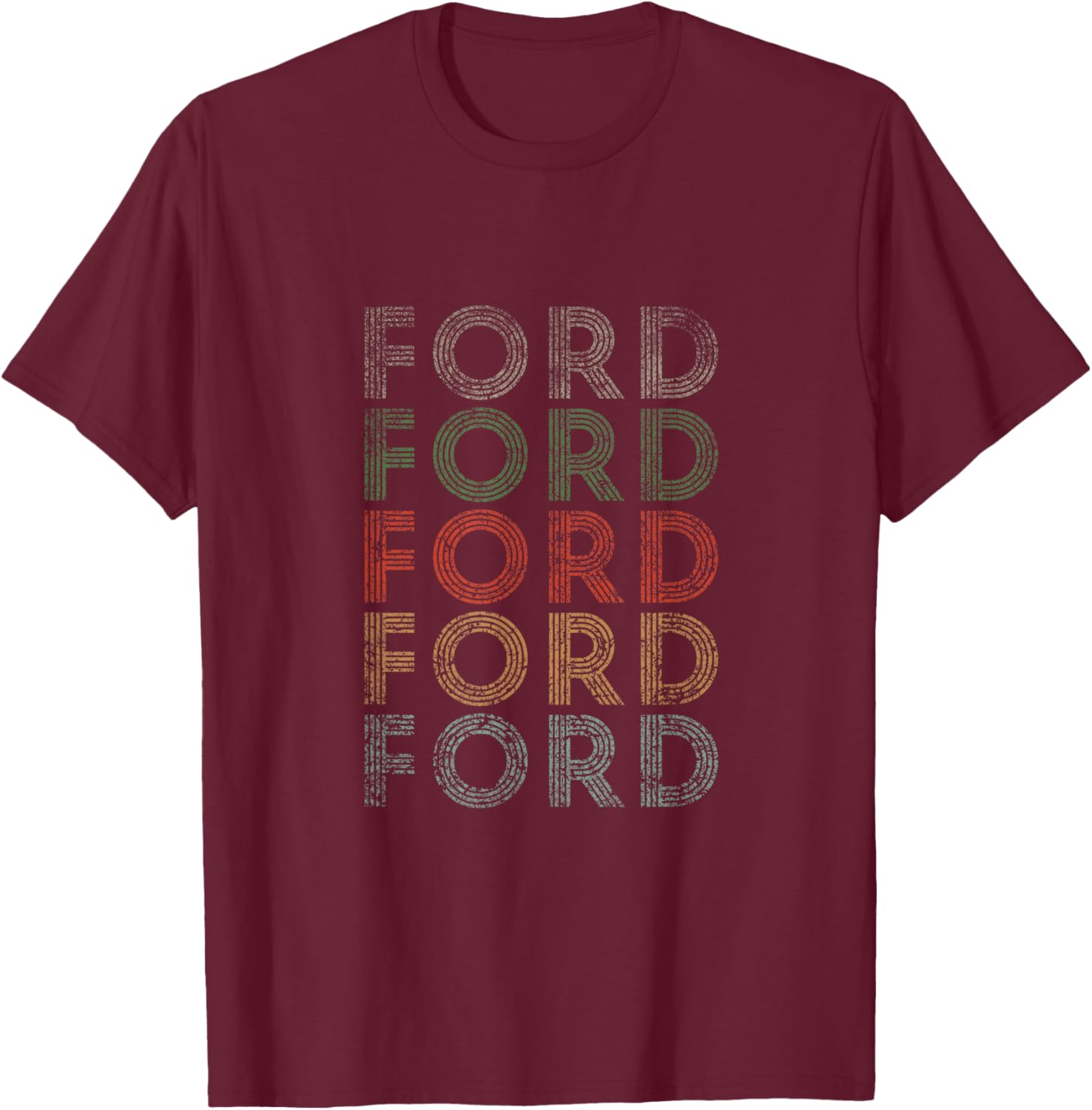 Ford Vintage Retro Grunge Style T-Shirt for Casual Fashion Lovers - 8