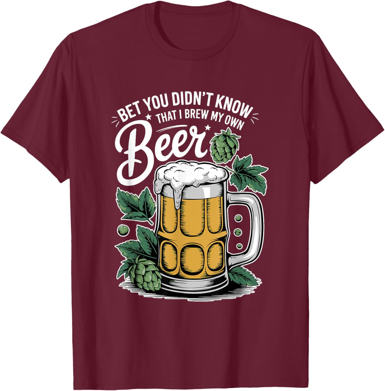 Brew Your Own Beer Craft Beer T-Shirt for Beer Lovers and Enthusiasts - 5