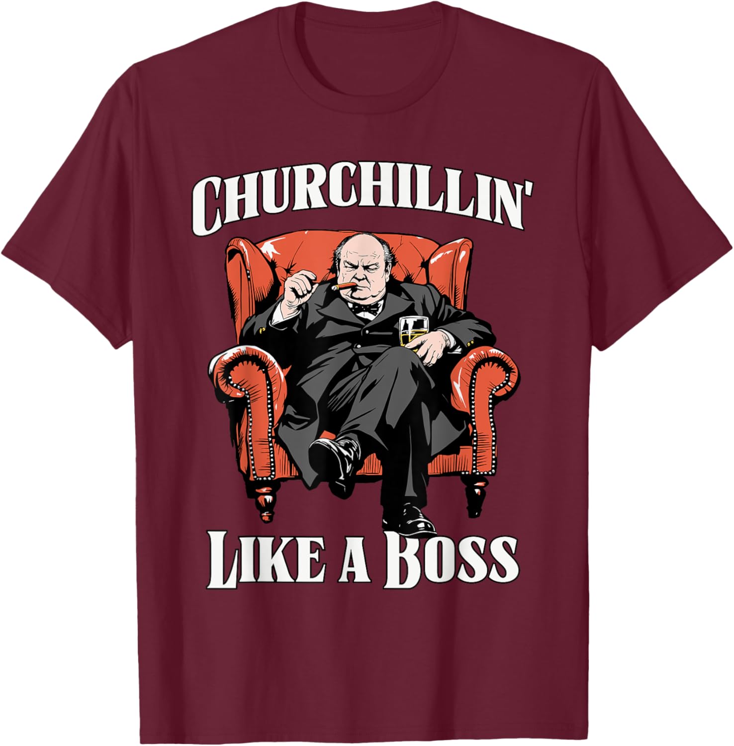 Winston Churchill Battle of Britain History T-Shirt for History Lovers - 8