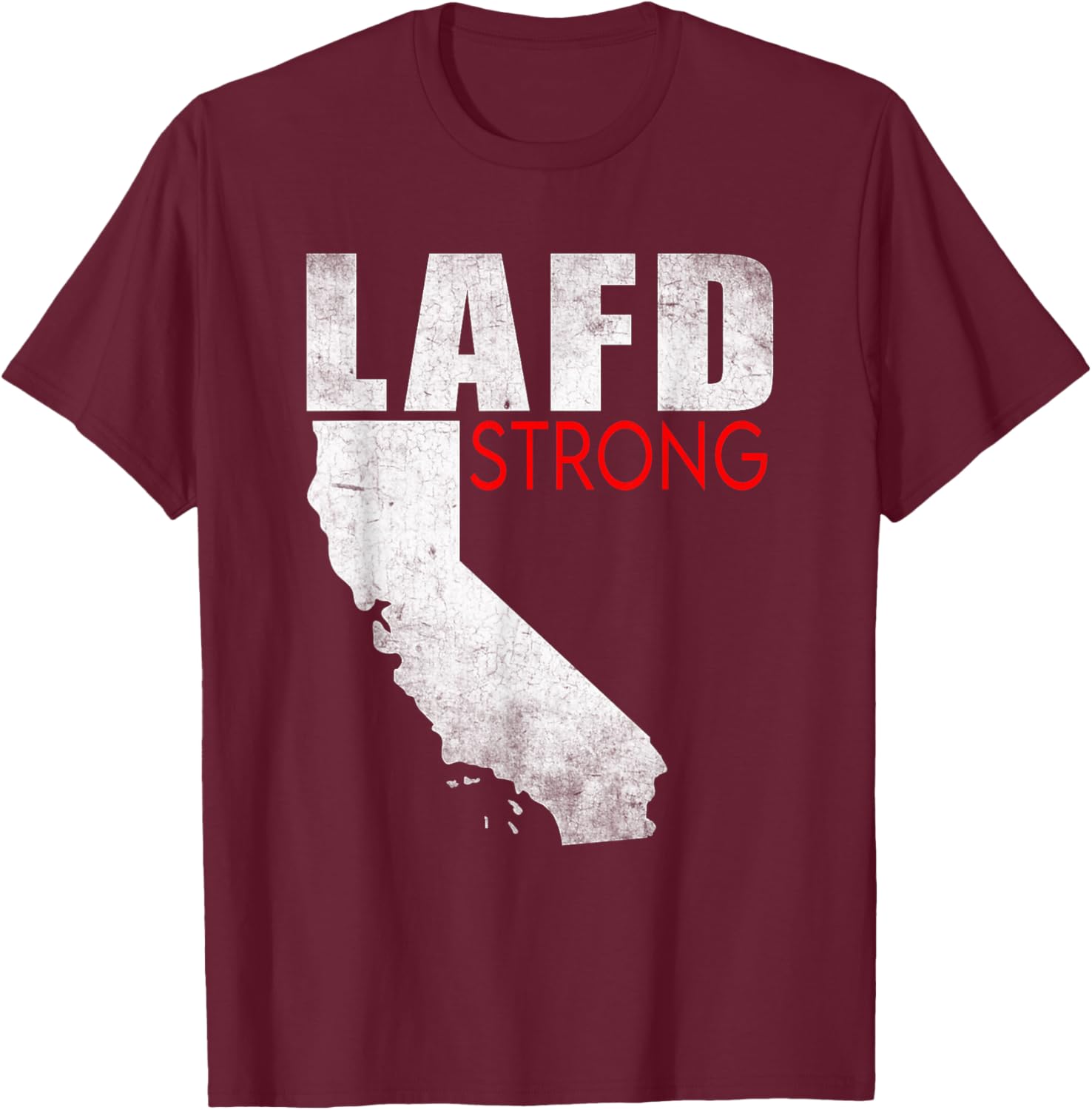 LAFD Strong T-Shirt for Men and Women - Stylish Firefighter Apparel - 25