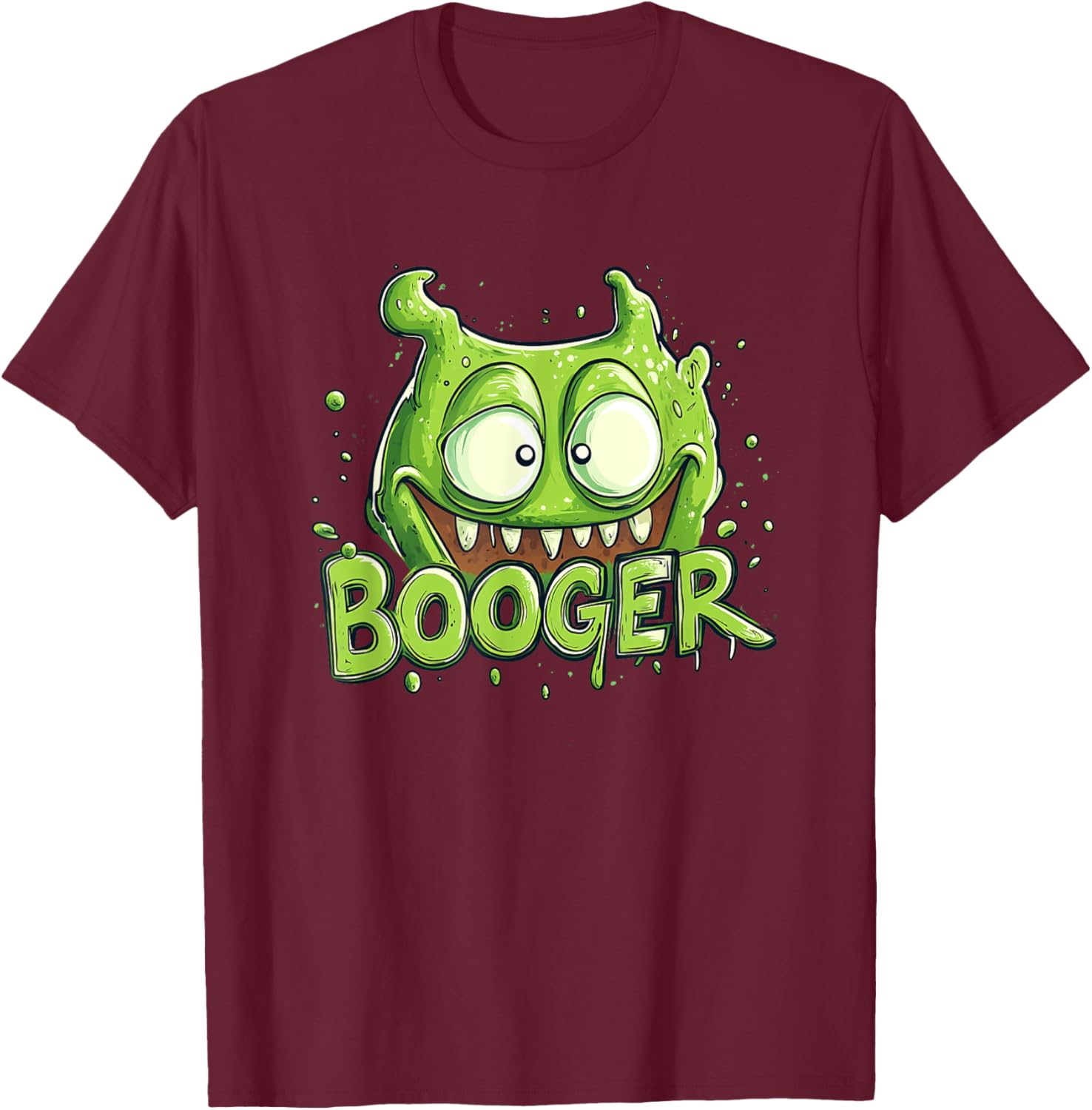Fun Booger Monster Costume T-Shirt for Boys and Girls - Cute & Comfy Wear - 22