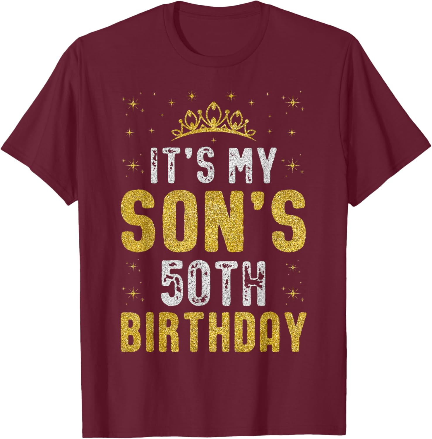 Happy 50th Birthday Son T-Shirt Vintage 1975 Milestone Celebration - 12