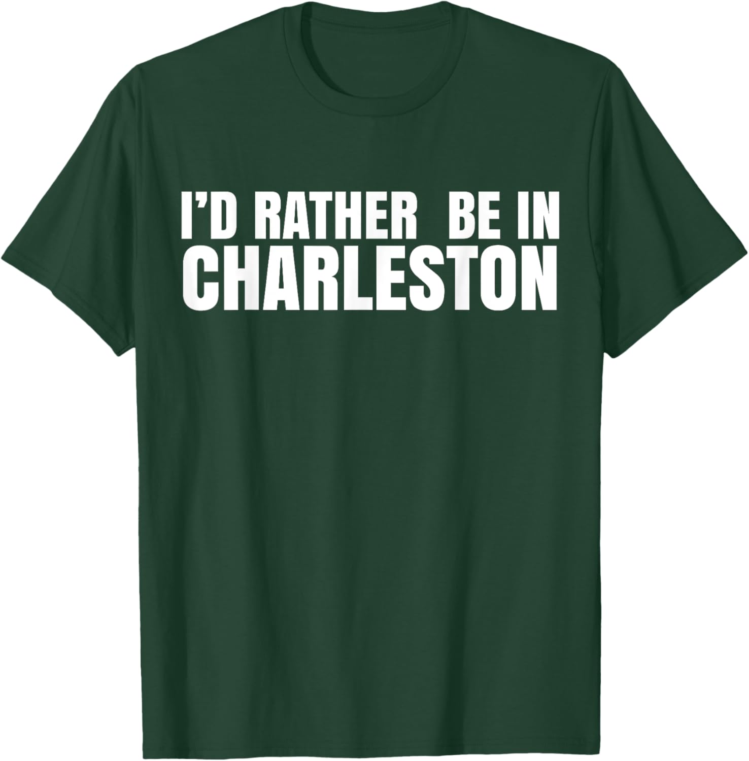 I’d Rather Be in Charleston T-Shirt for Travel Lovers and Locals - 19
