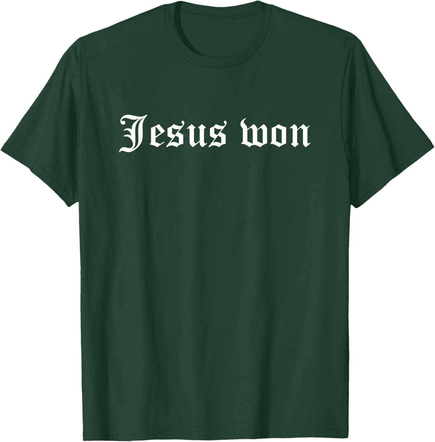 Jesus Won T-Shirt for Men and Women - Faith-Inspired Apparel - 3