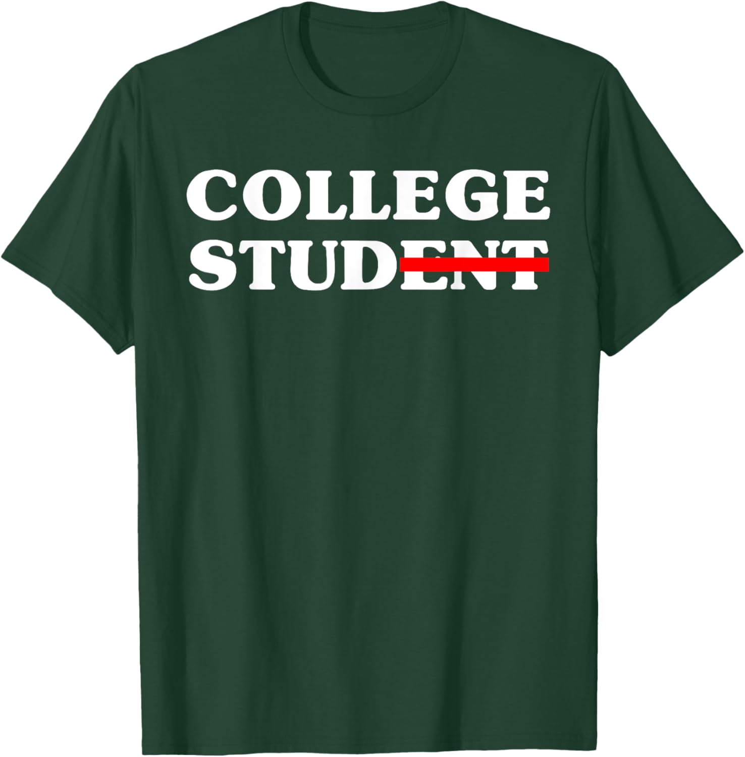 Funny College Student Novelty Tee 2025 Gift for Campus Life - 12
