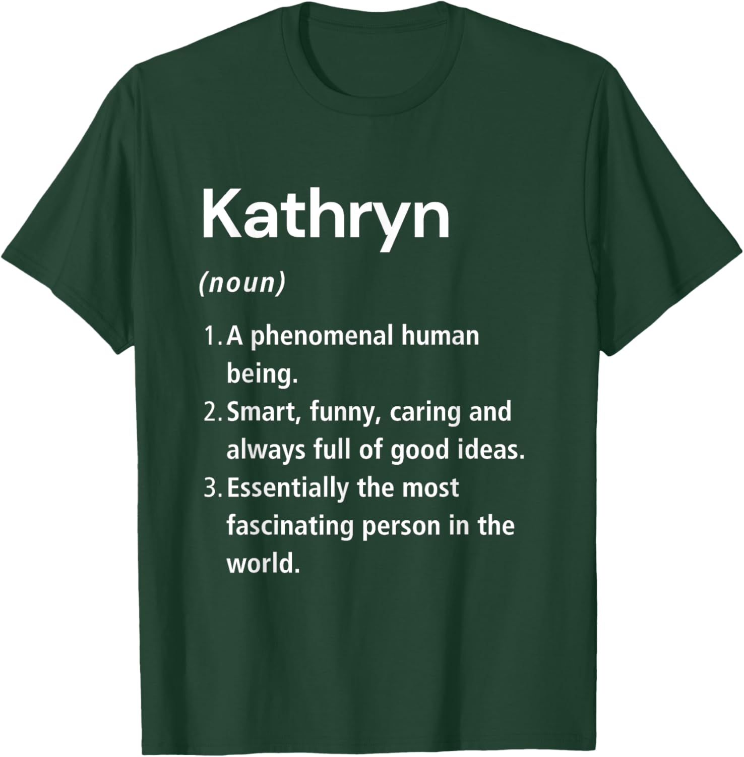 Funny Kathryn Name Definition T-Shirt for Unique Style and Fun! - 3