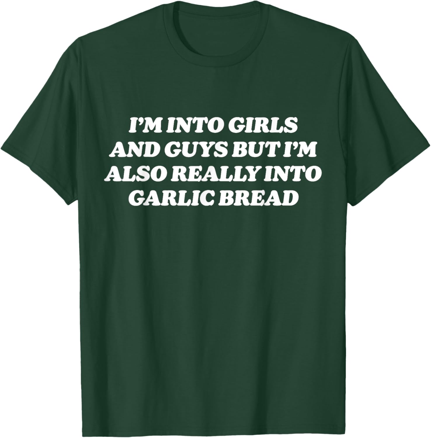 Funny Garlic Bread Meme T-Shirt for Bisexual Gay Lesbian Foodies - 9