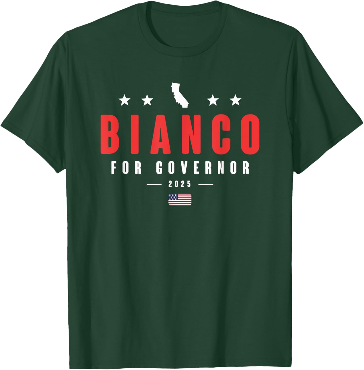 Bianco for Governor T-Shirt - Stylish Political Apparel for Supporters - 12