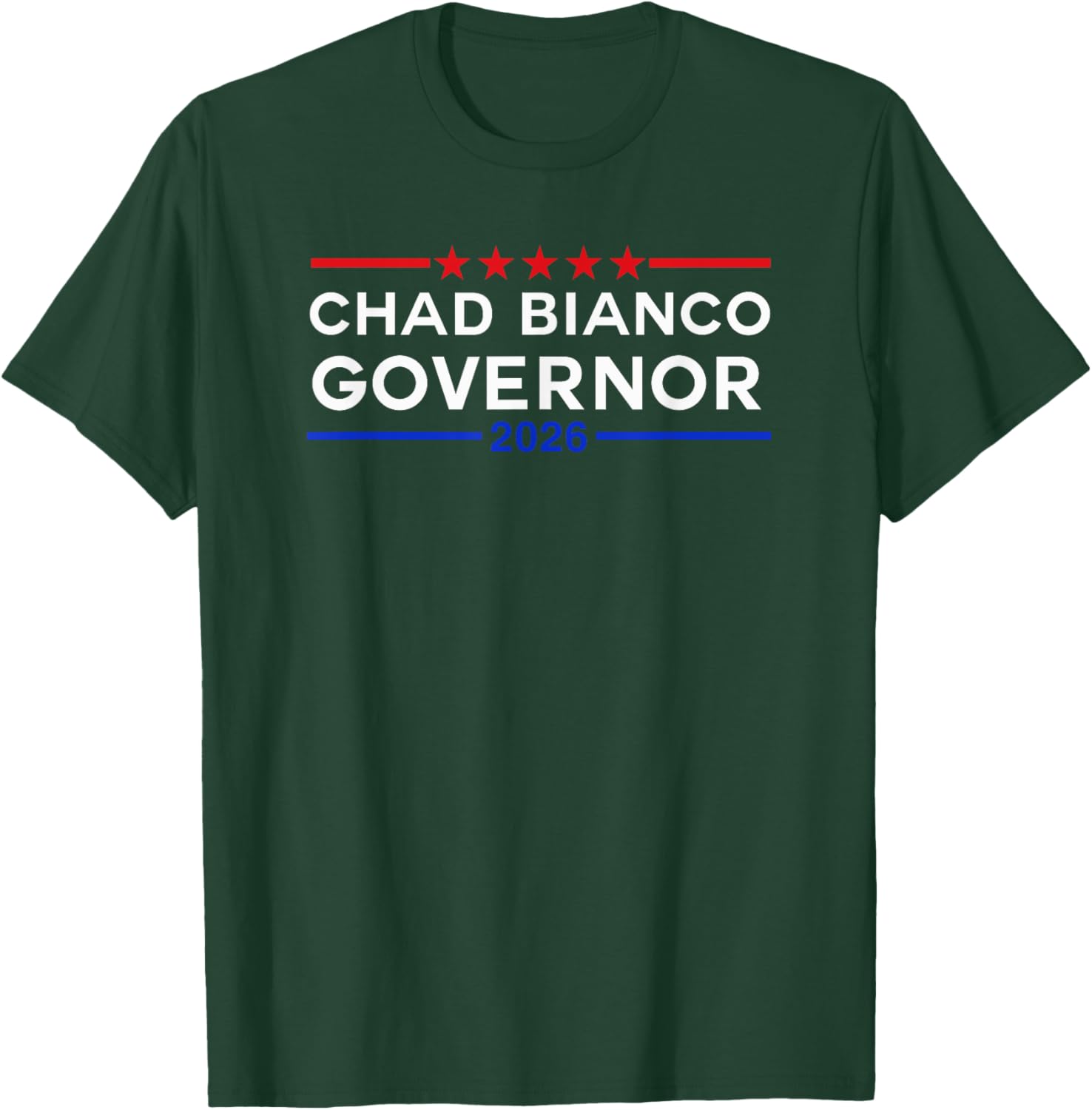 Chad Bianco For Governor 2026 T-Shirt Stylish Campaign Apparel - 5