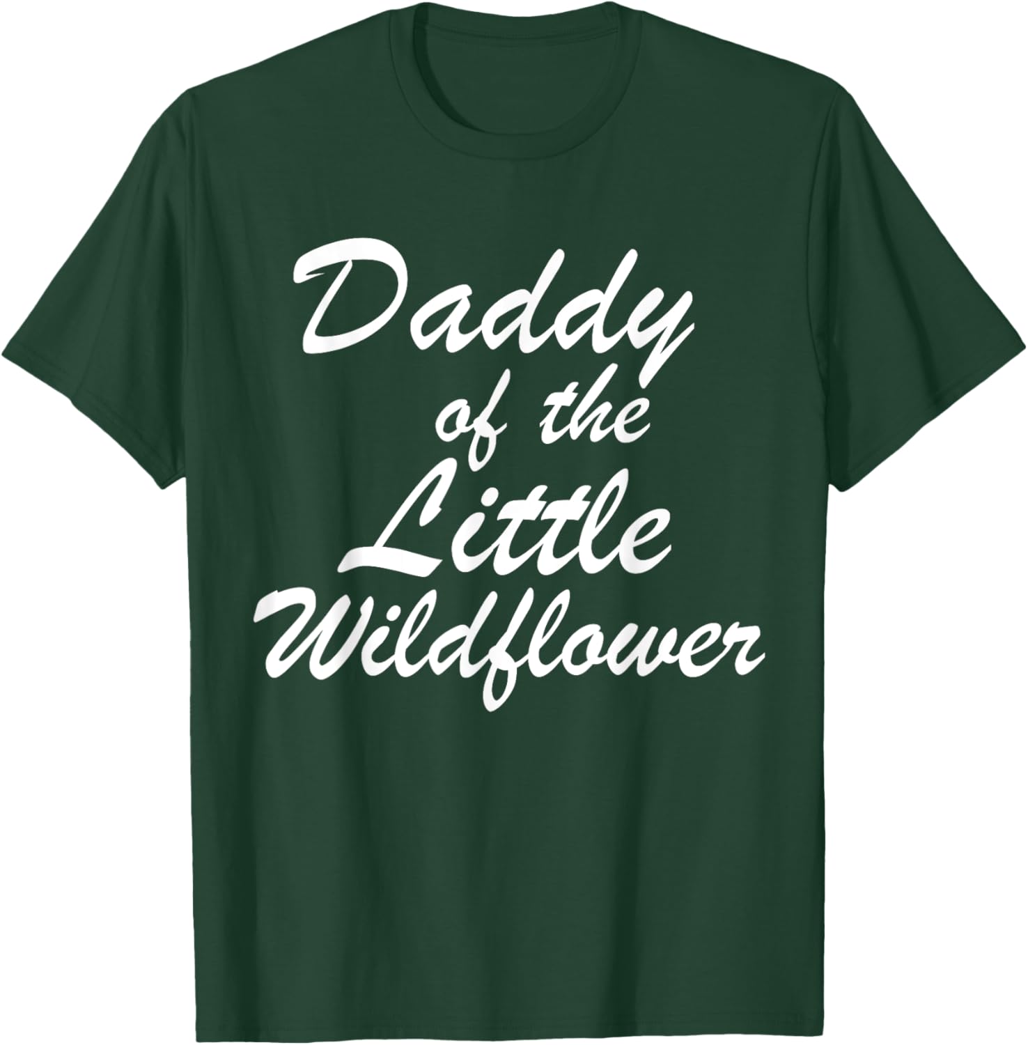 Daddy of The Little Wildflower T-Shirt for Dads - Cute Family Apparel - 22