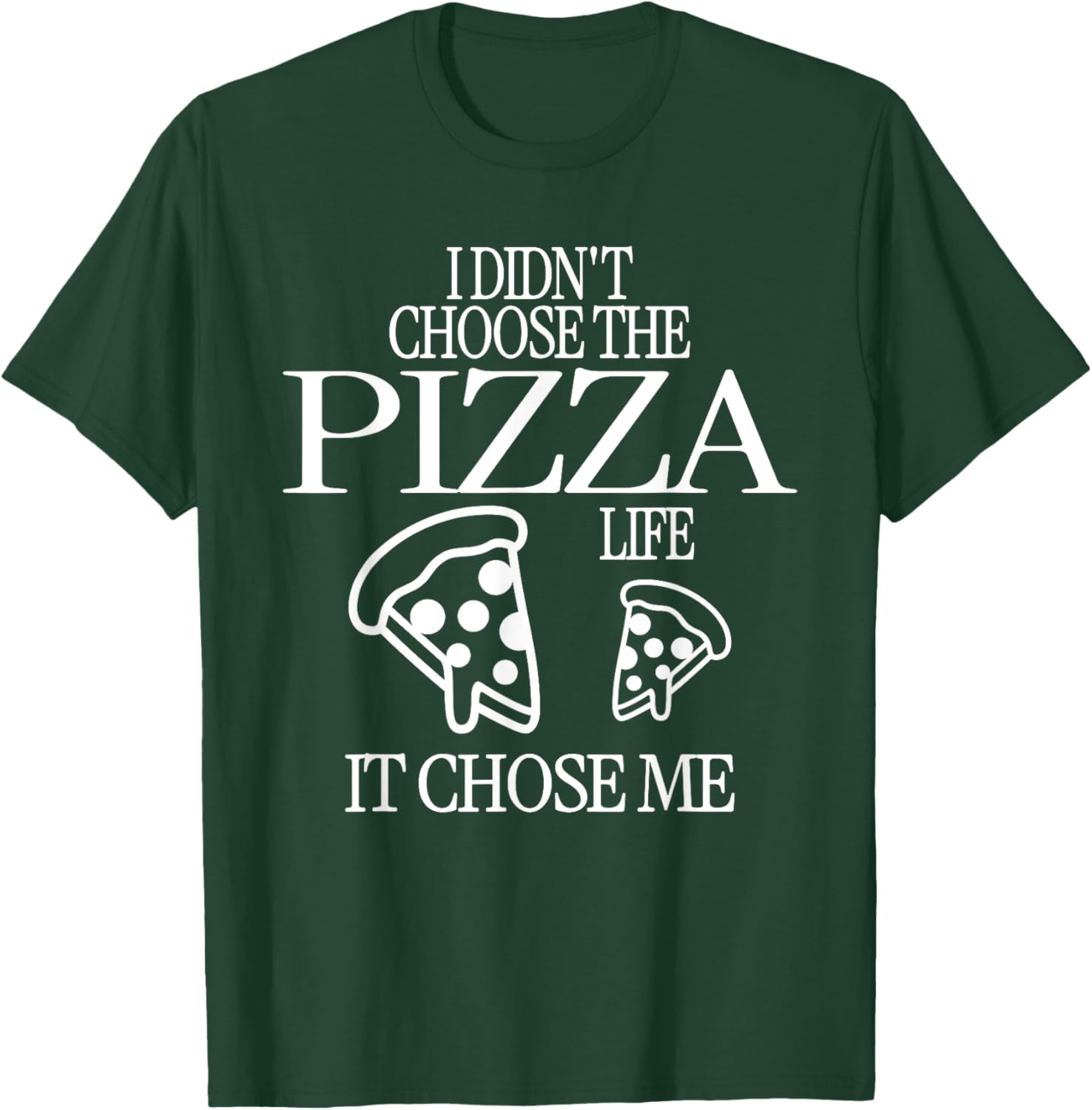 Funny Pizza Life Men's T-Shirt for Food Lovers and Pizza Enthusiasts - 1