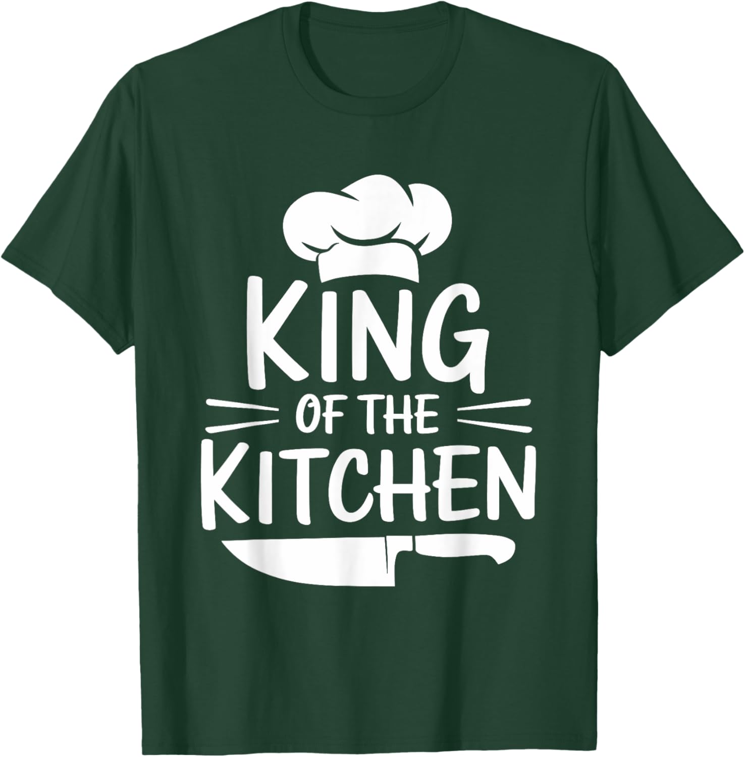 King Of The Kitchen Chef T-Shirt for Culinary Enthusiasts and Food Lovers - 19