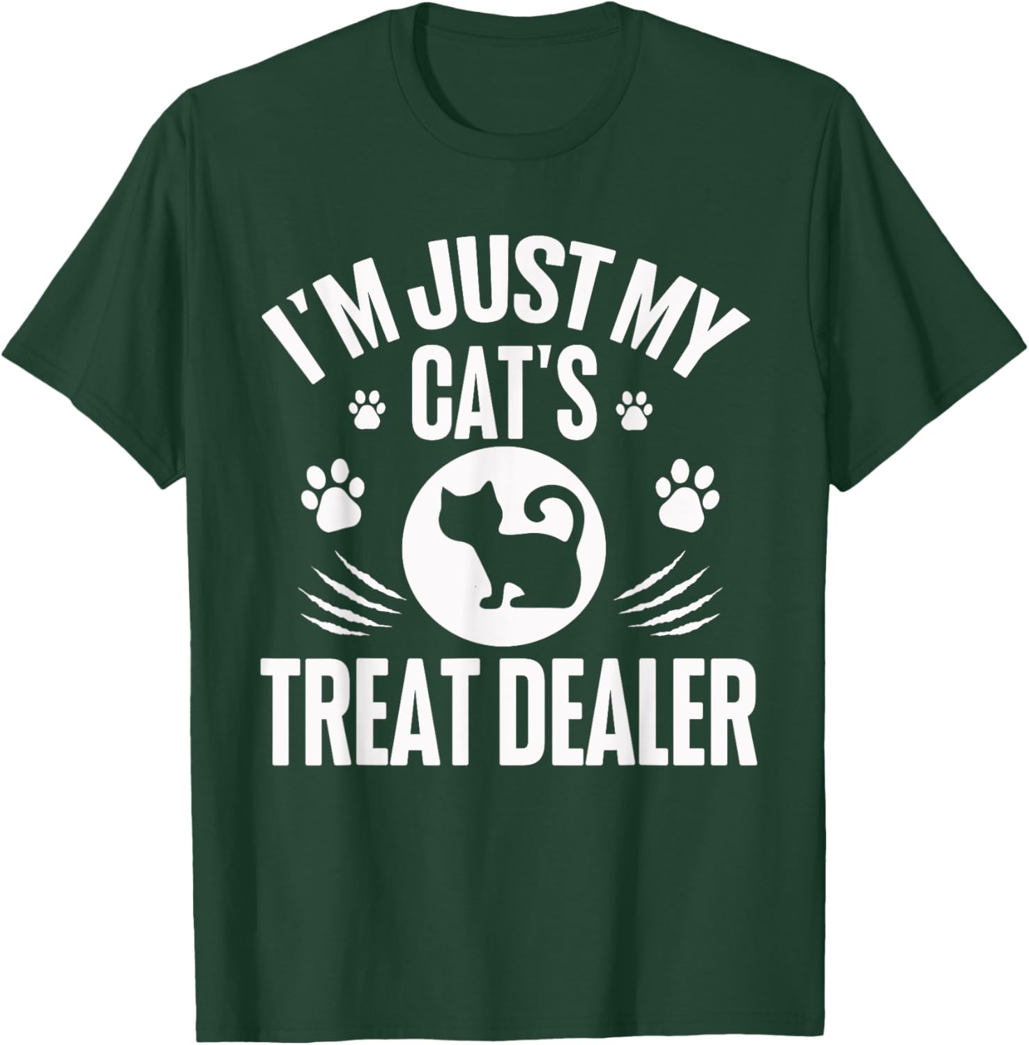 Funny Cat Treat Dealer T-Shirt for Cat Lovers Cute Gift Idea - 3