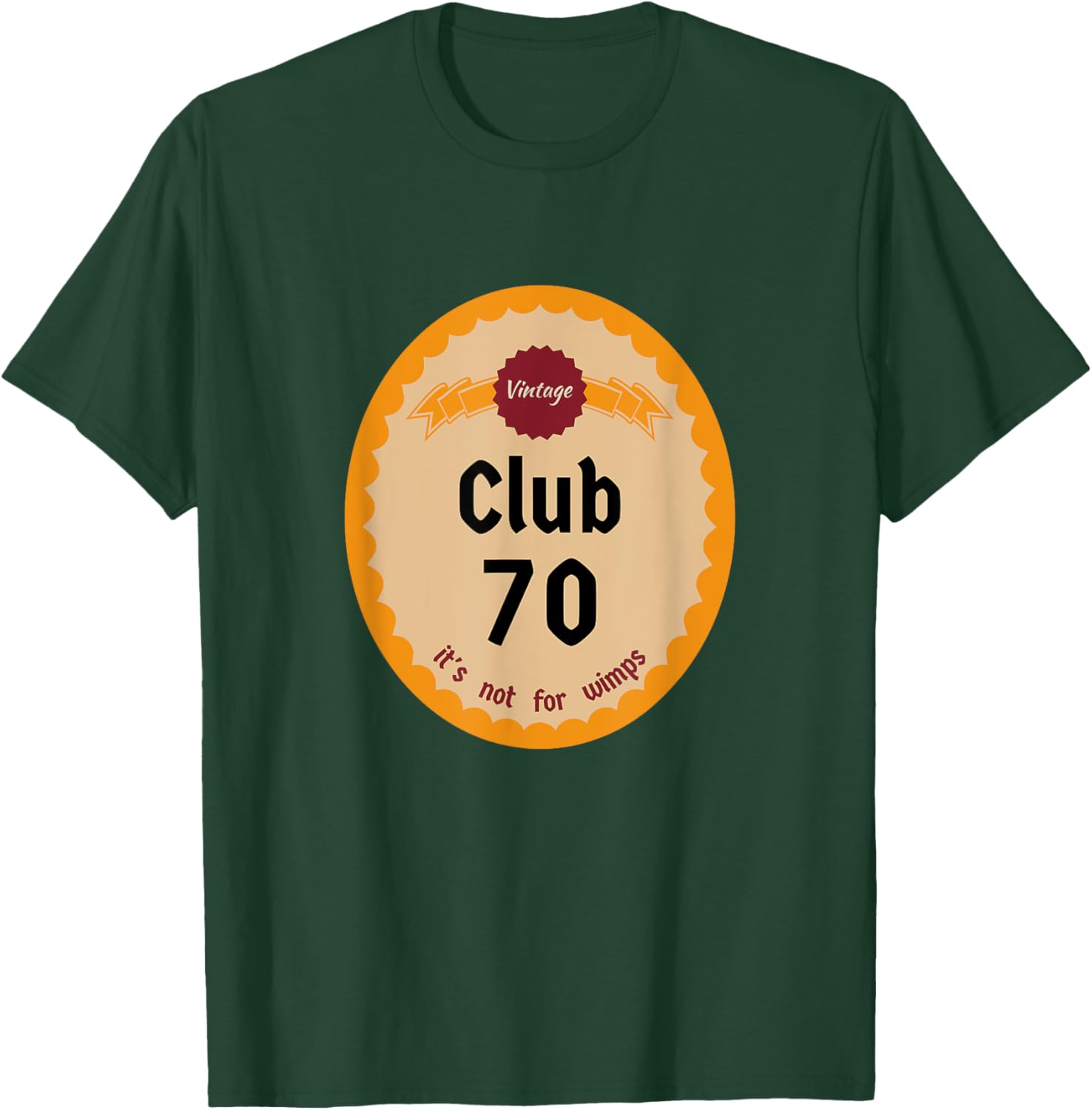 Vintage Club 70 It's Not for Wimps T-Shirt Cool Retro Graphic Tee - 6