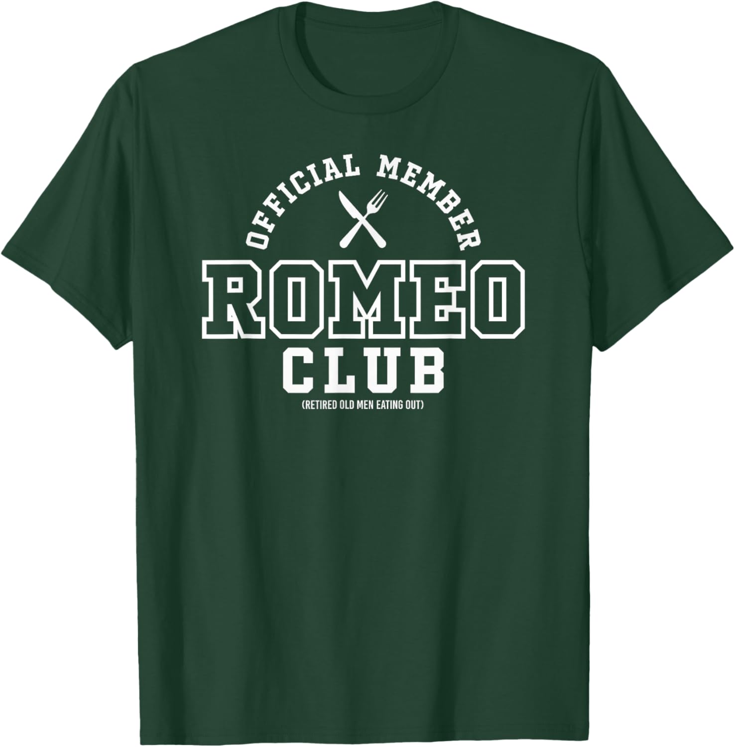 Official Member ROMEO Club White Print T-Shirt for Stylish Comfort - 4
