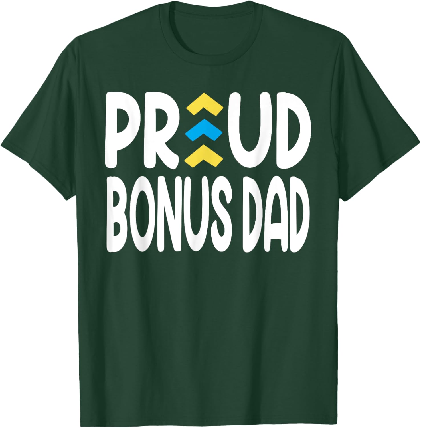 Proud Bonus Dad World Down Syndrome Day Socks and T-Shirt Combo - 8