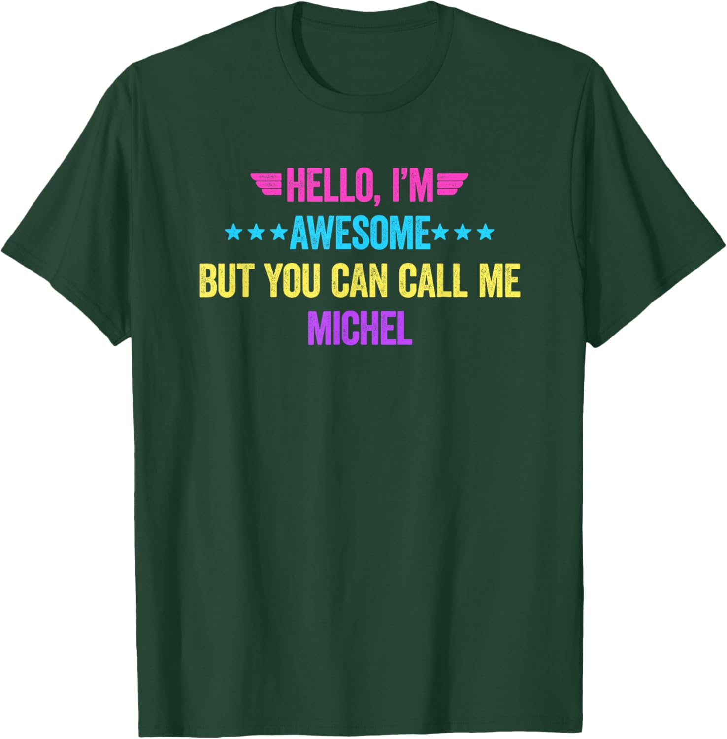 Awesome Michel T-Shirt for Fun Style | Unique Clothing & Fashion - 3