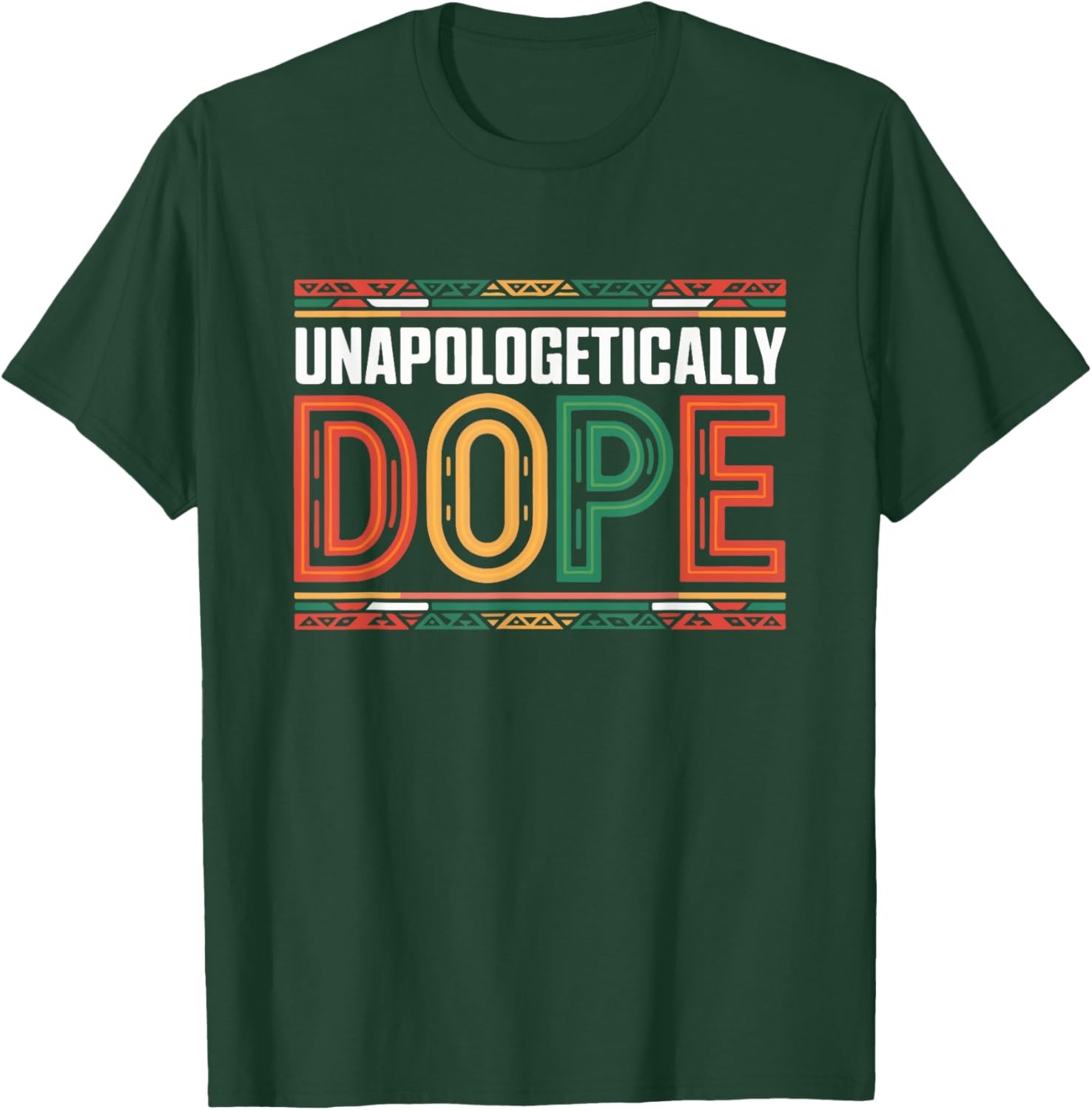 Unapologetically Dope Afro Melanin Black History T-Shirt for Everyone - 13