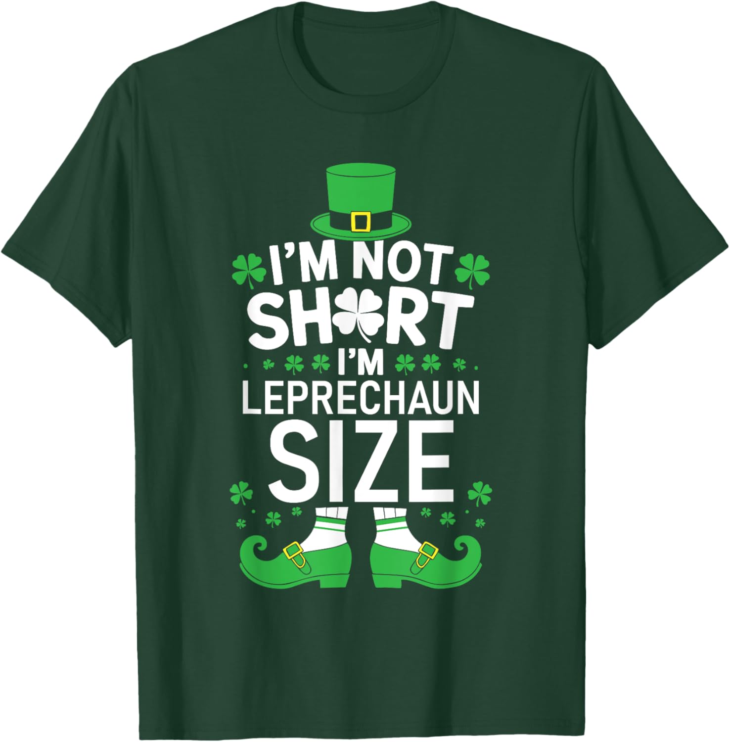 Leprechaun Size St Patrick's Day T-Shirt Fun and Stylish Gift - 10