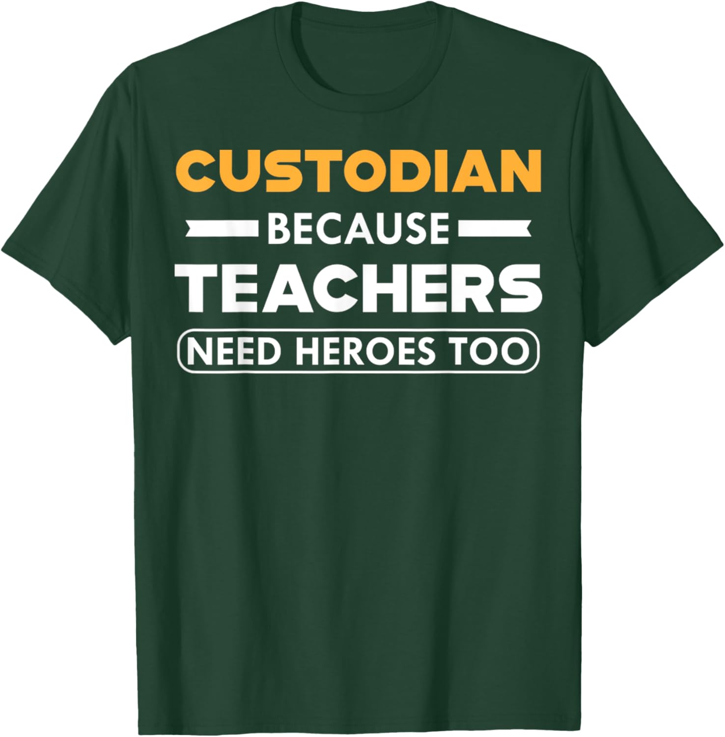 Funny Custodian T-Shirt for Teachers - Heroes in Action Apparel - 9