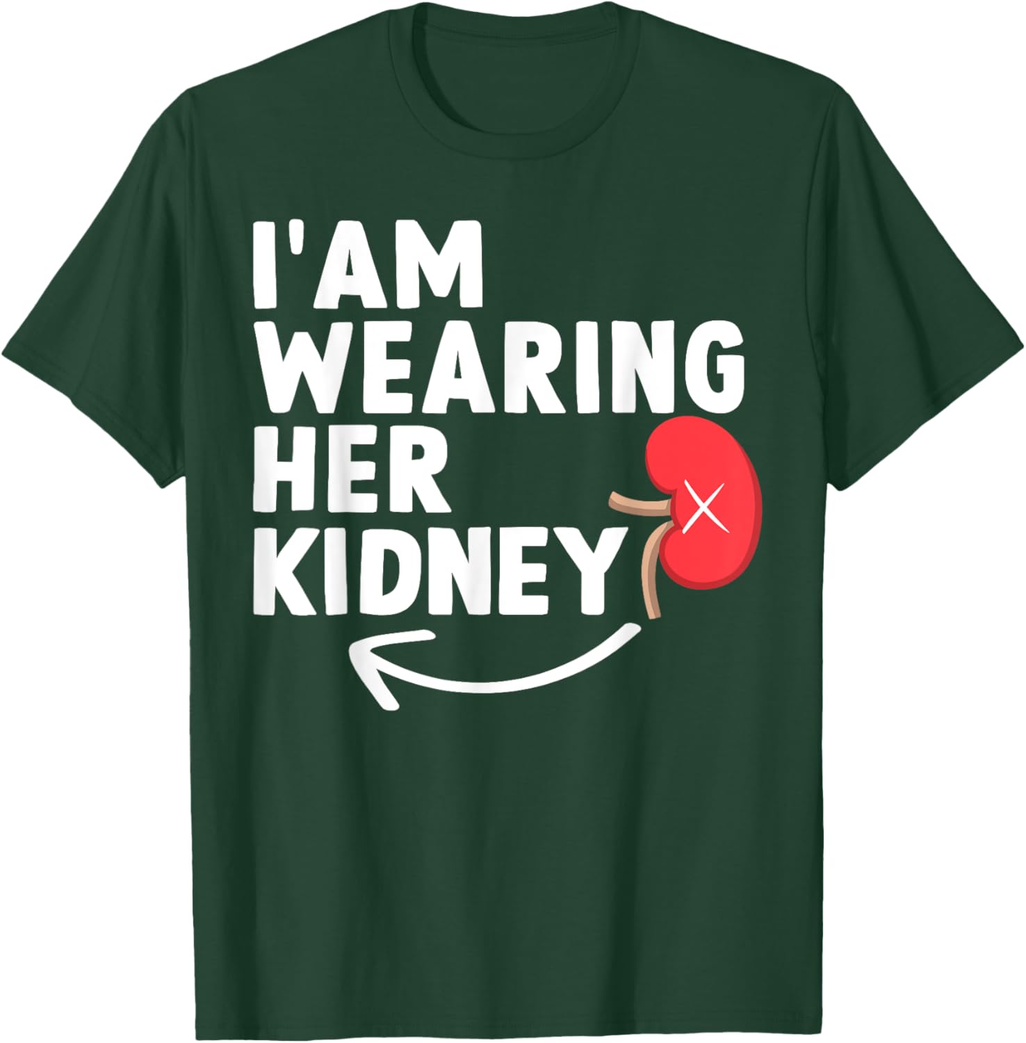 Funny Kidney Transplant Donor Wife T-Shirt for Supportive Families - 2