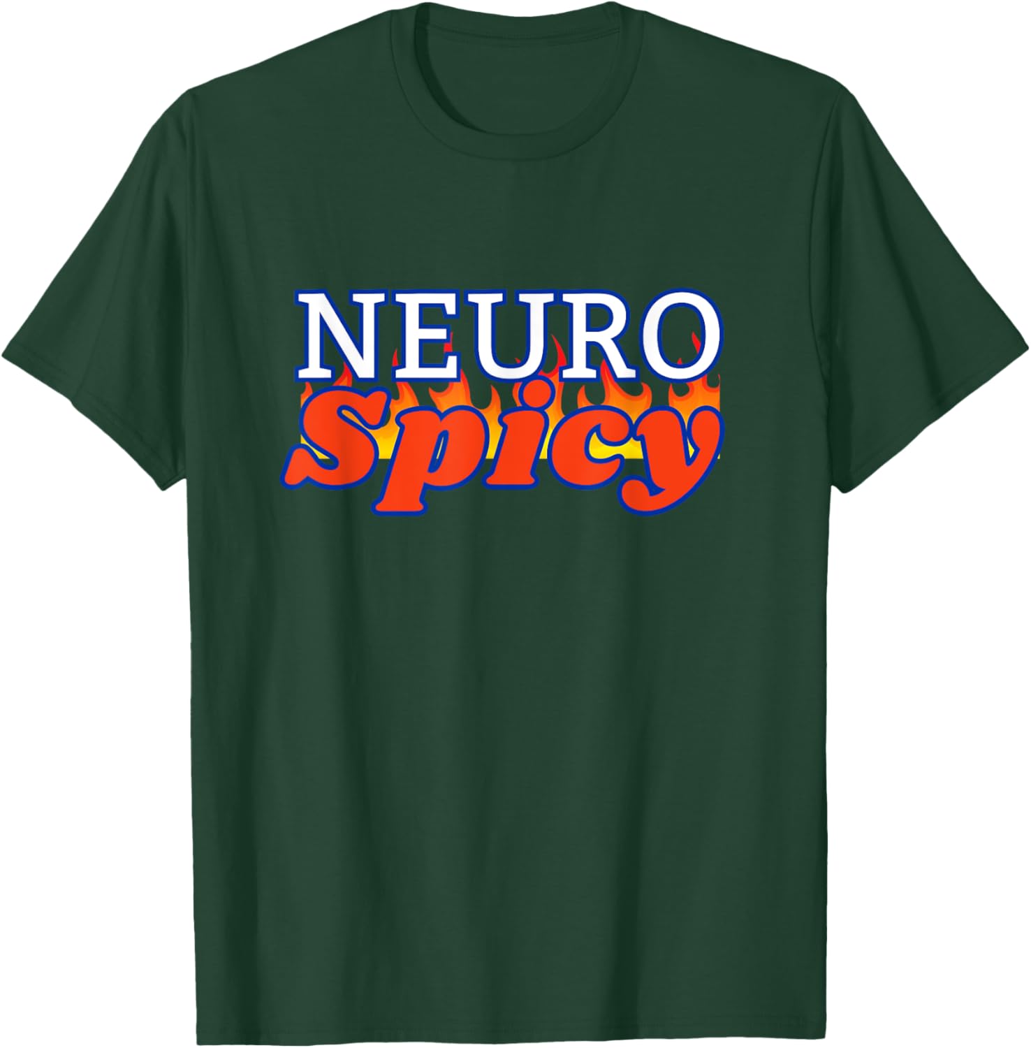 Funny Neuro-Spicy Autism T-Shirt for a Cool and Unique Look - 1