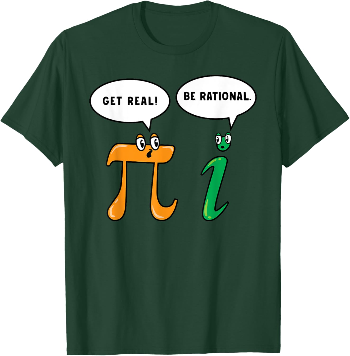 Funny Pi Day T-Shirt for Math Lovers - Get Real Be Rational Teacher Gift - 18