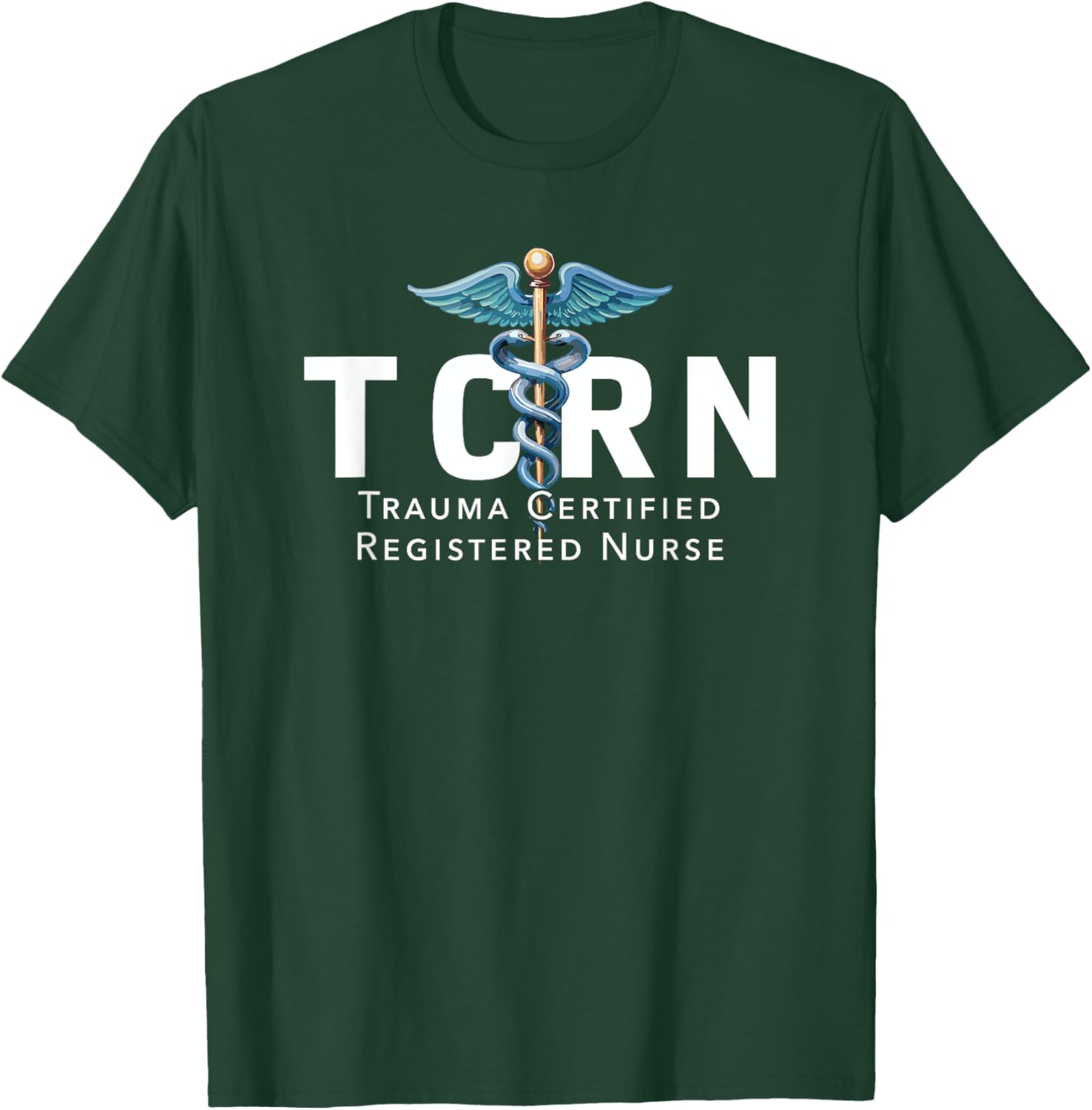 TCRN Trauma Certified Registered Nurse T-Shirt for Hospital Staff - 19
