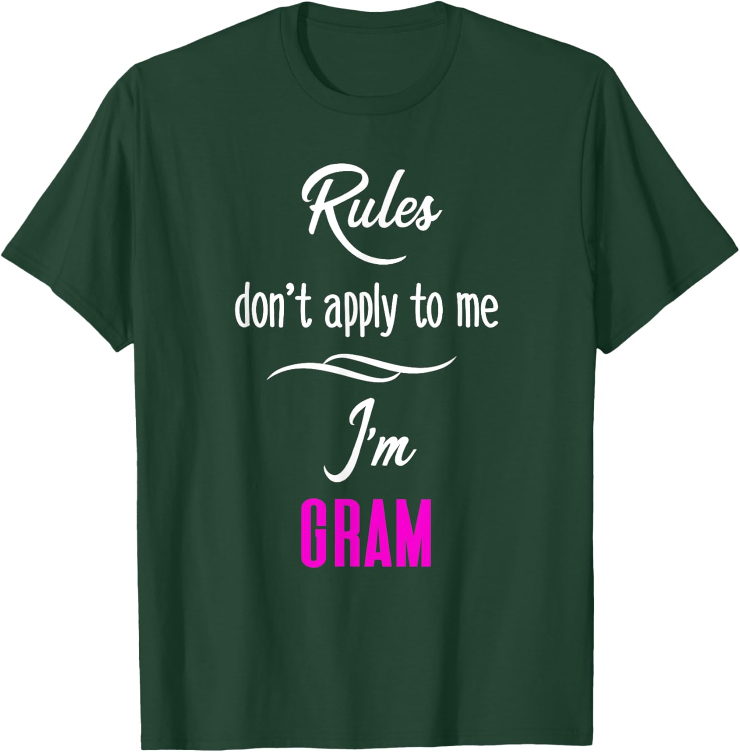 Gram Fun Grandmother T-Shirt Perfect Gift for Mom and Grandma - 6