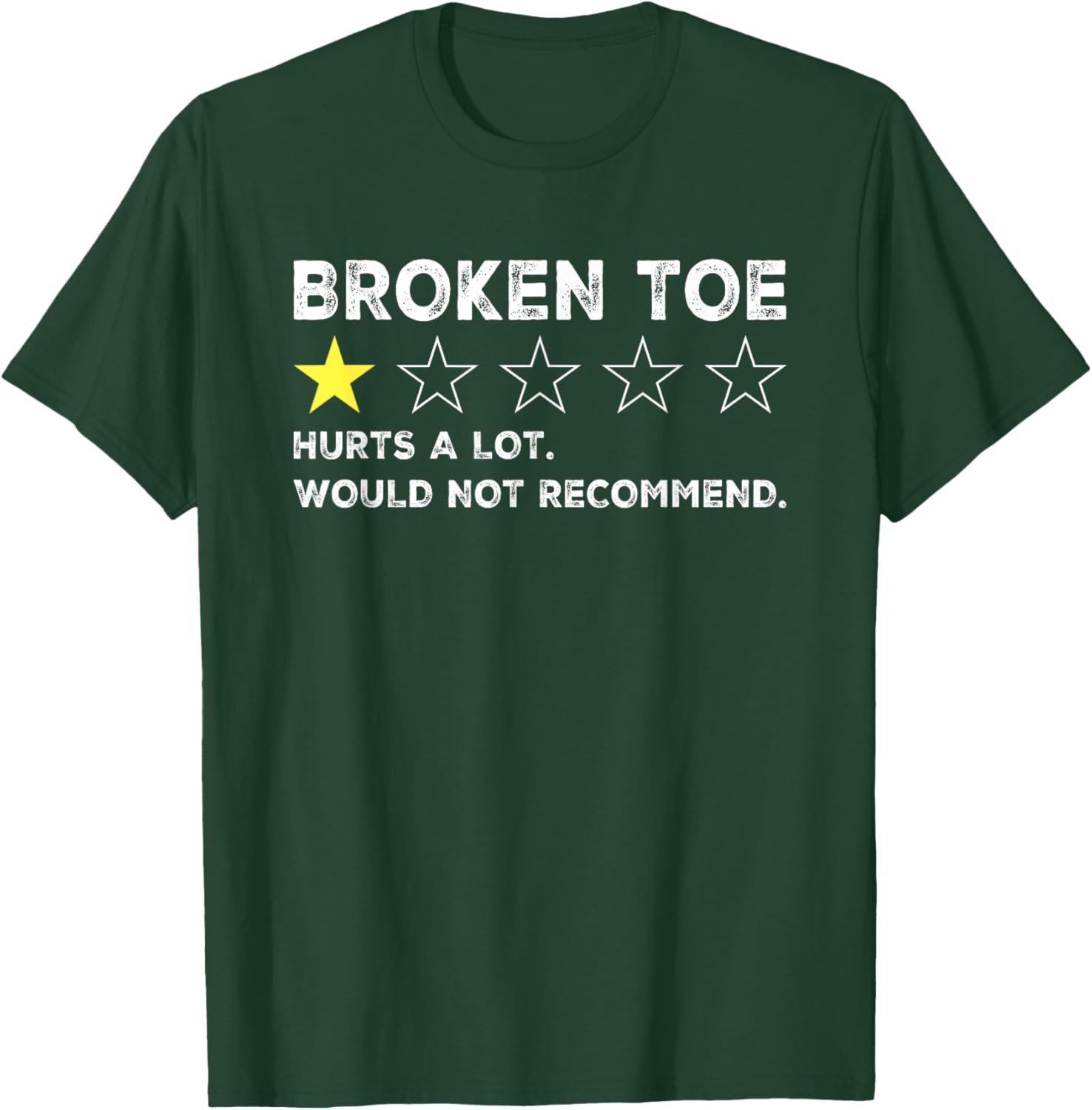 Funny Get Well Soon T-Shirt for Broken Toe Injury Recovery Humor - 19