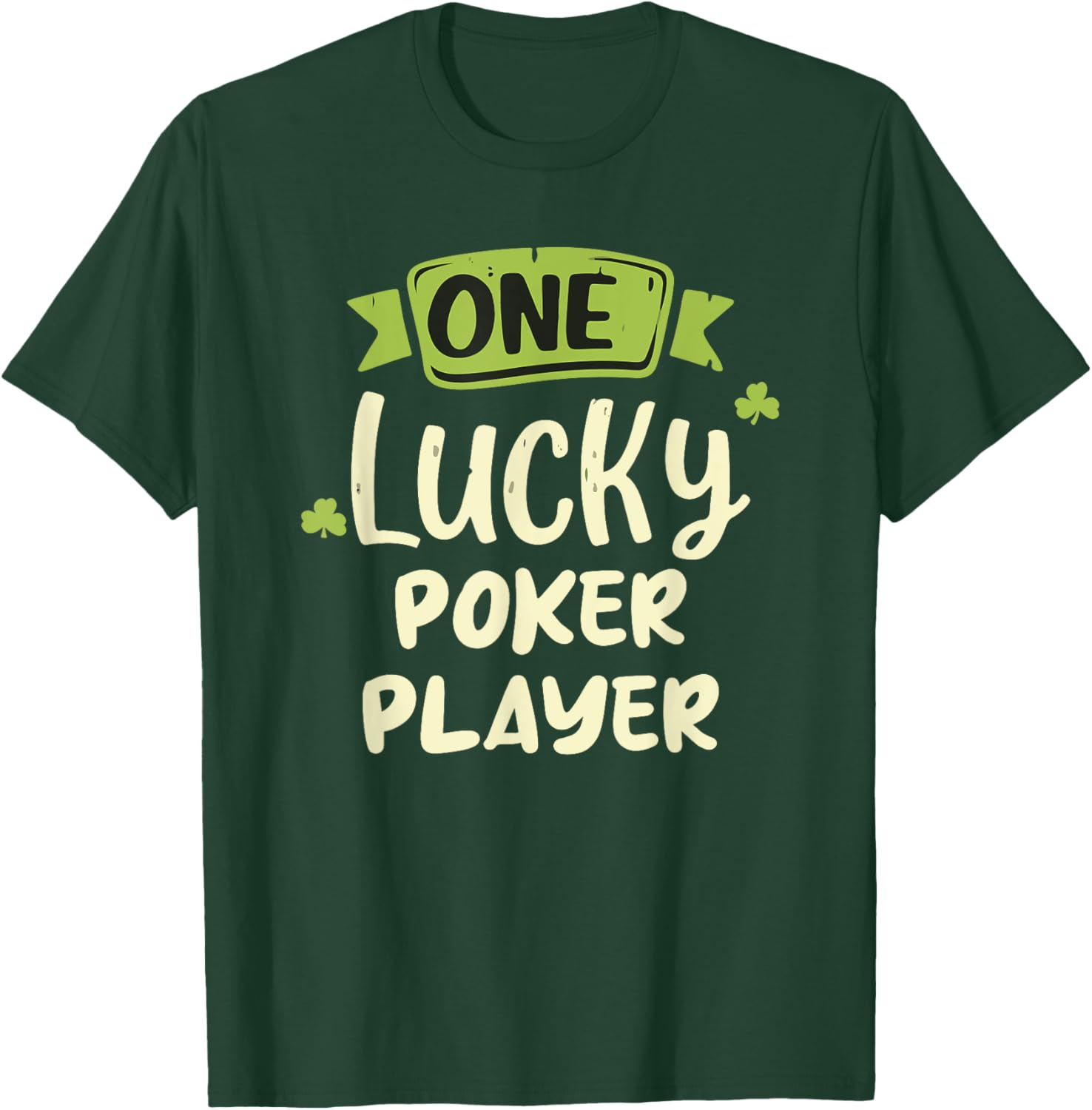 One Lucky Poker Player St. Patrick's Day T-Shirt for Fun Celebrations - 2