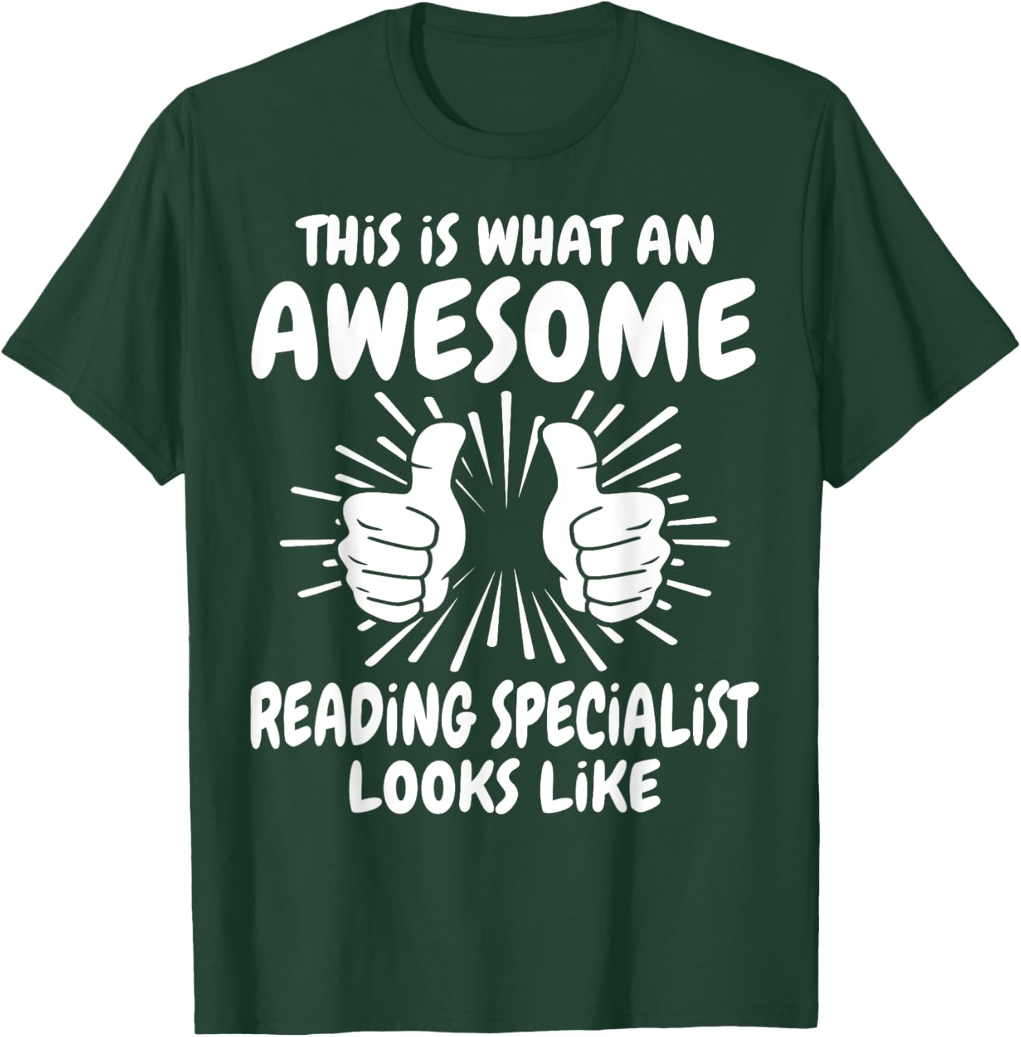 Awesome Reading Specialist T-Shirt for Book Lovers and Educators - 2