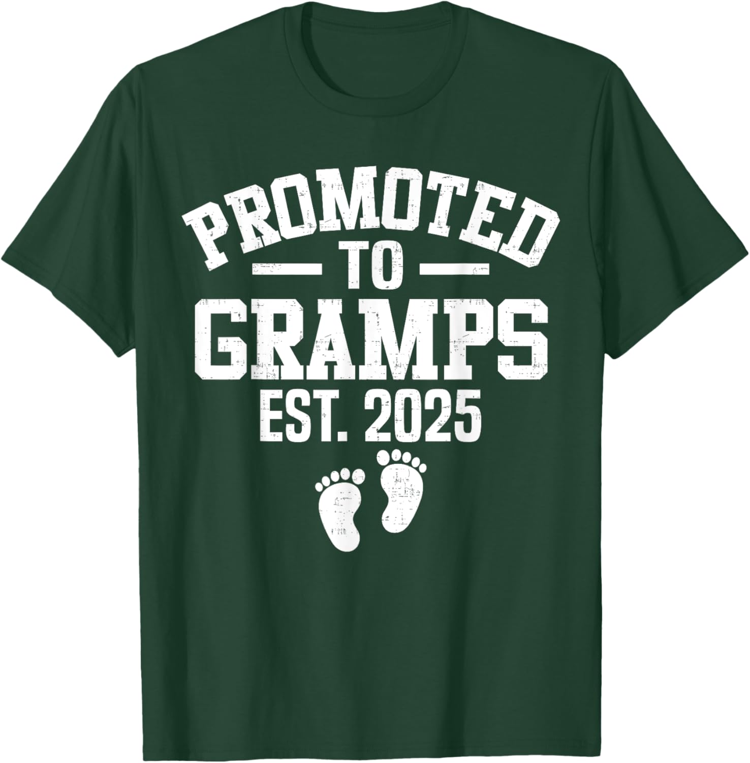 Promoted To Gramps 2025 First Time Grandpa T-Shirt for Men - 23