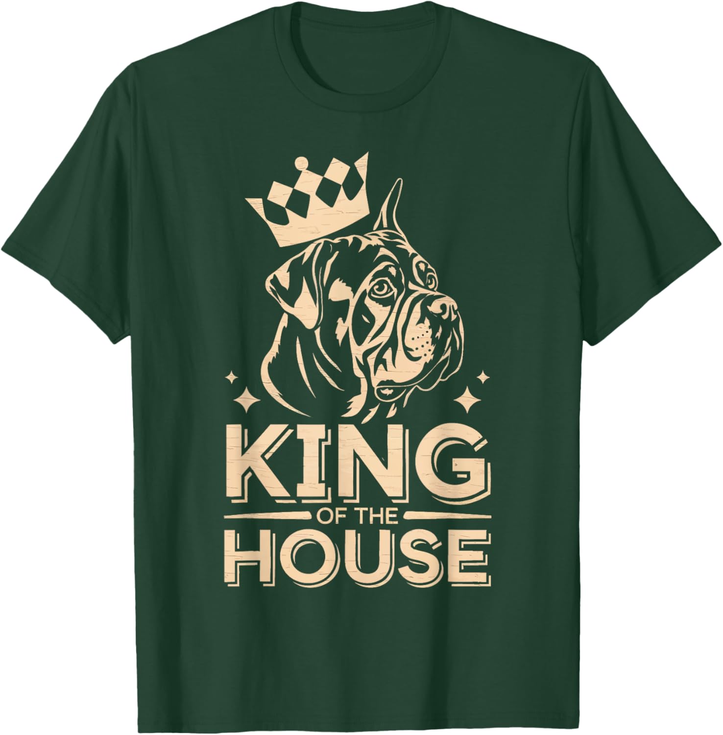 Cane Corso King of the House T-Shirt for Dog Lovers and Owners - 7